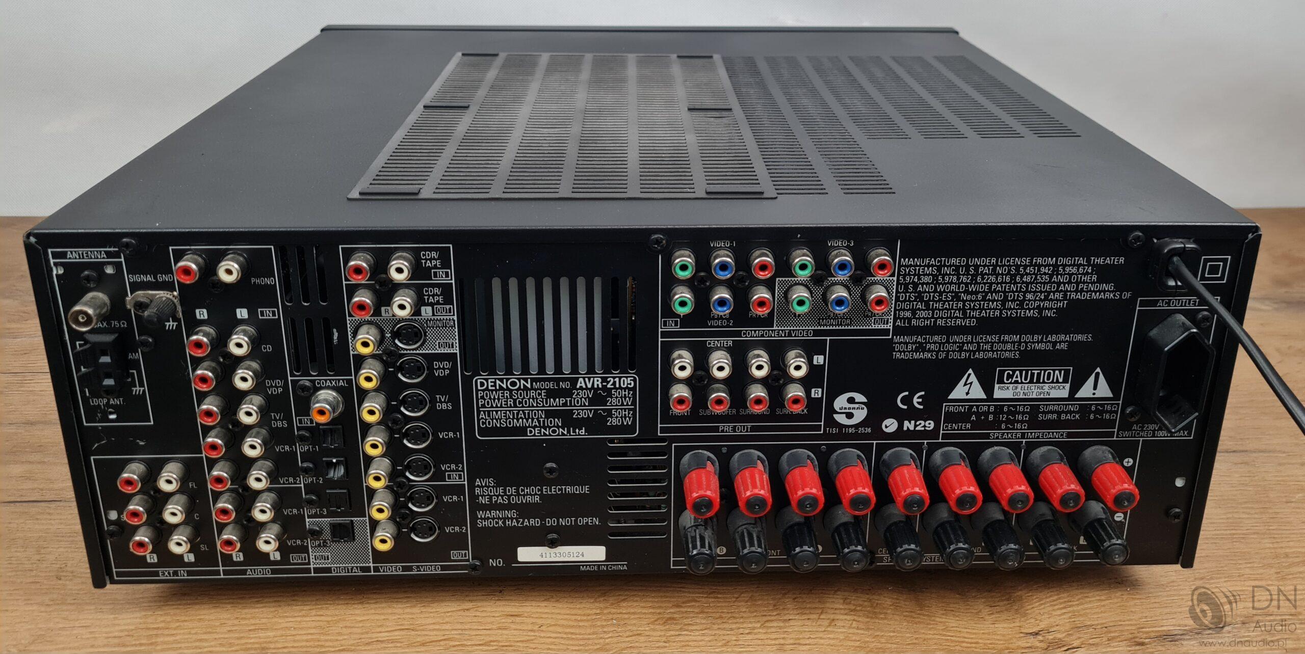 Denon AVR-2105 - obrazek 10