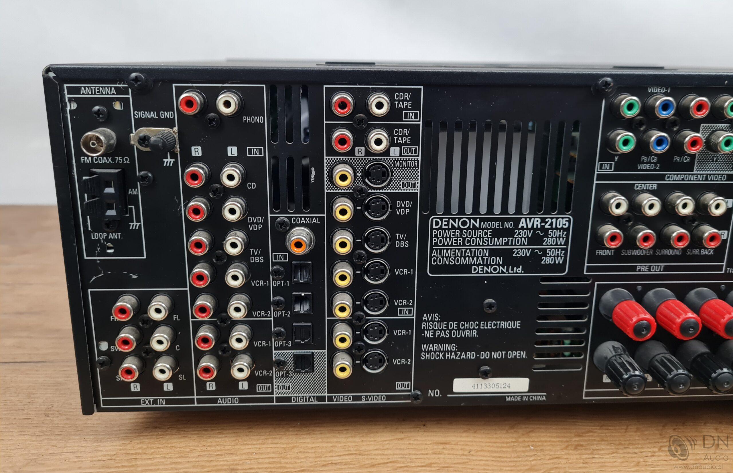 Denon AVR-2105 - obrazek 11