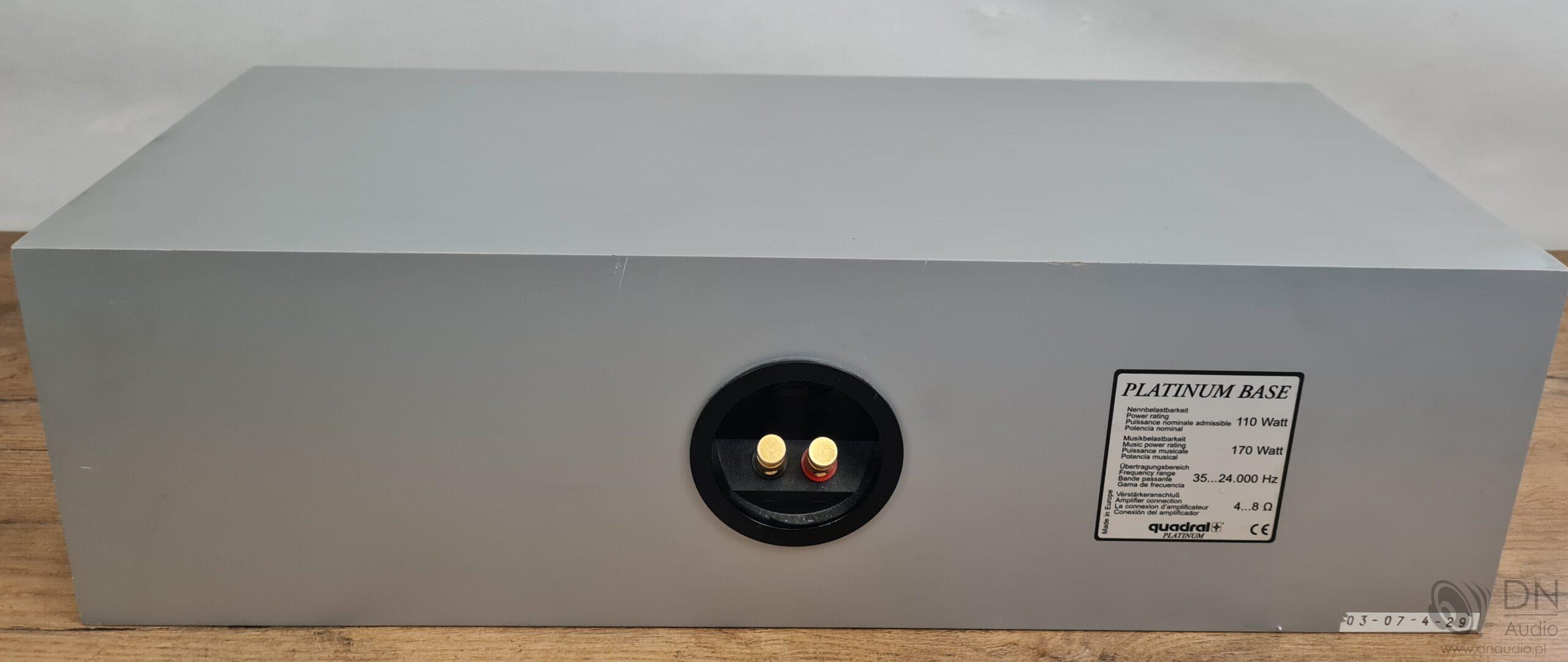 Quadral Platinum Base - obrazek 11