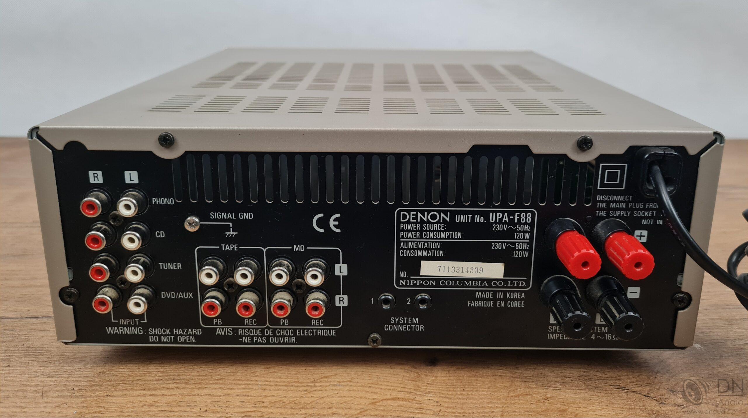 Denon UPA F88 UCD F88 UTU F88 UDR F88 Ensemble stéréo Denon UPA F88 UCD F88 UTU F88 UDR F88 Ensemble stéréo