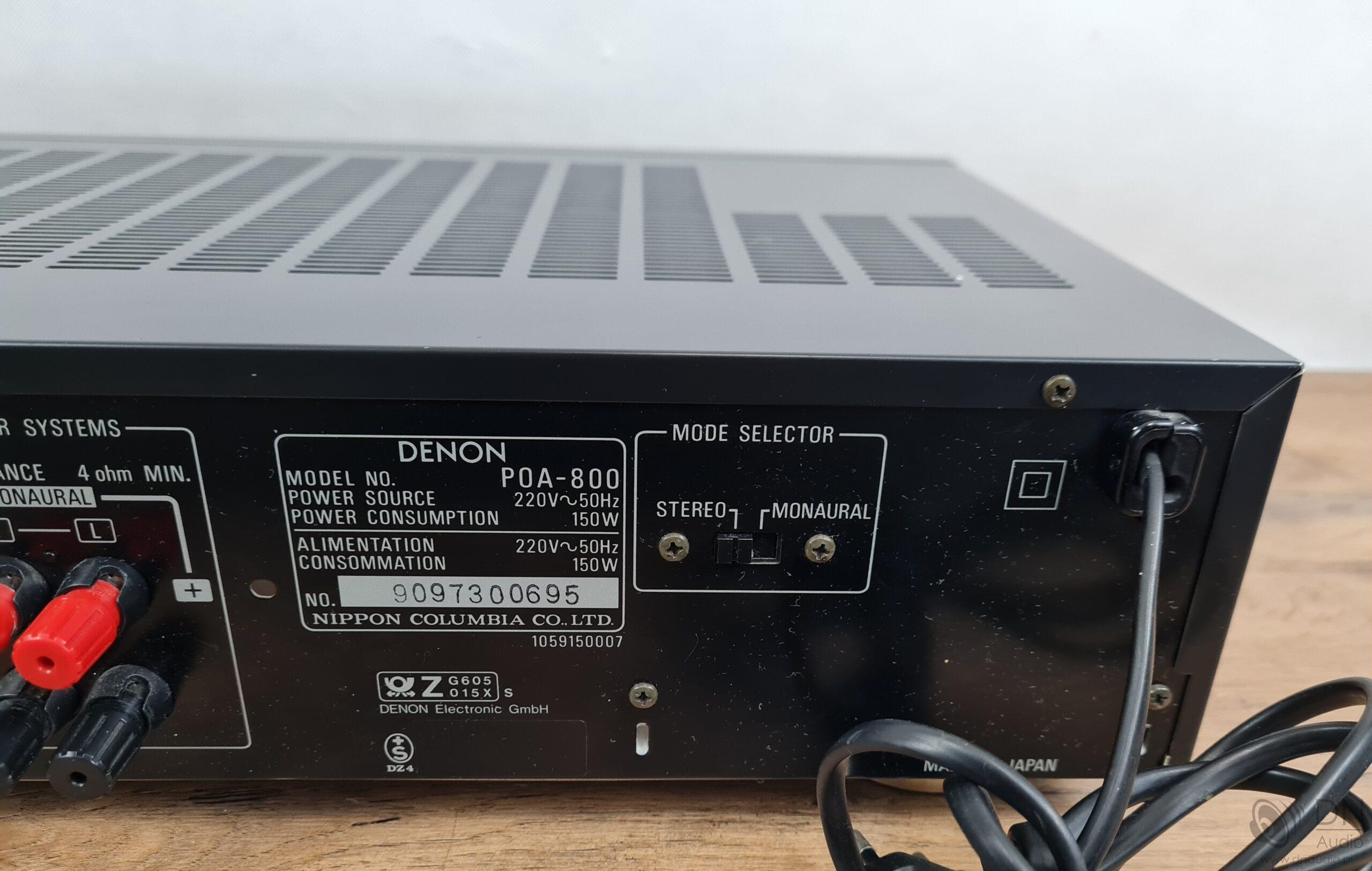 Denon POA-800 - obrazek 10