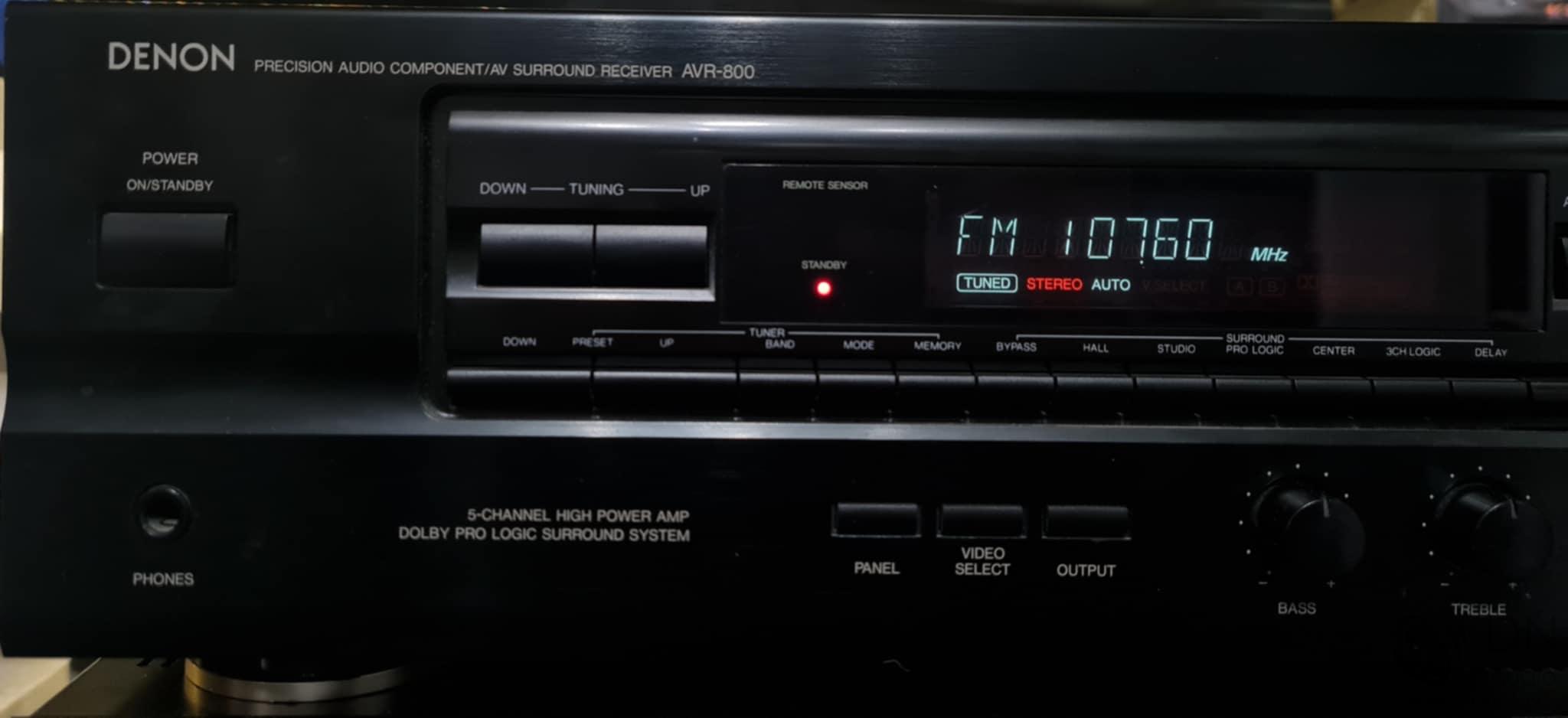 Denon AVR-800 - obrazek 5