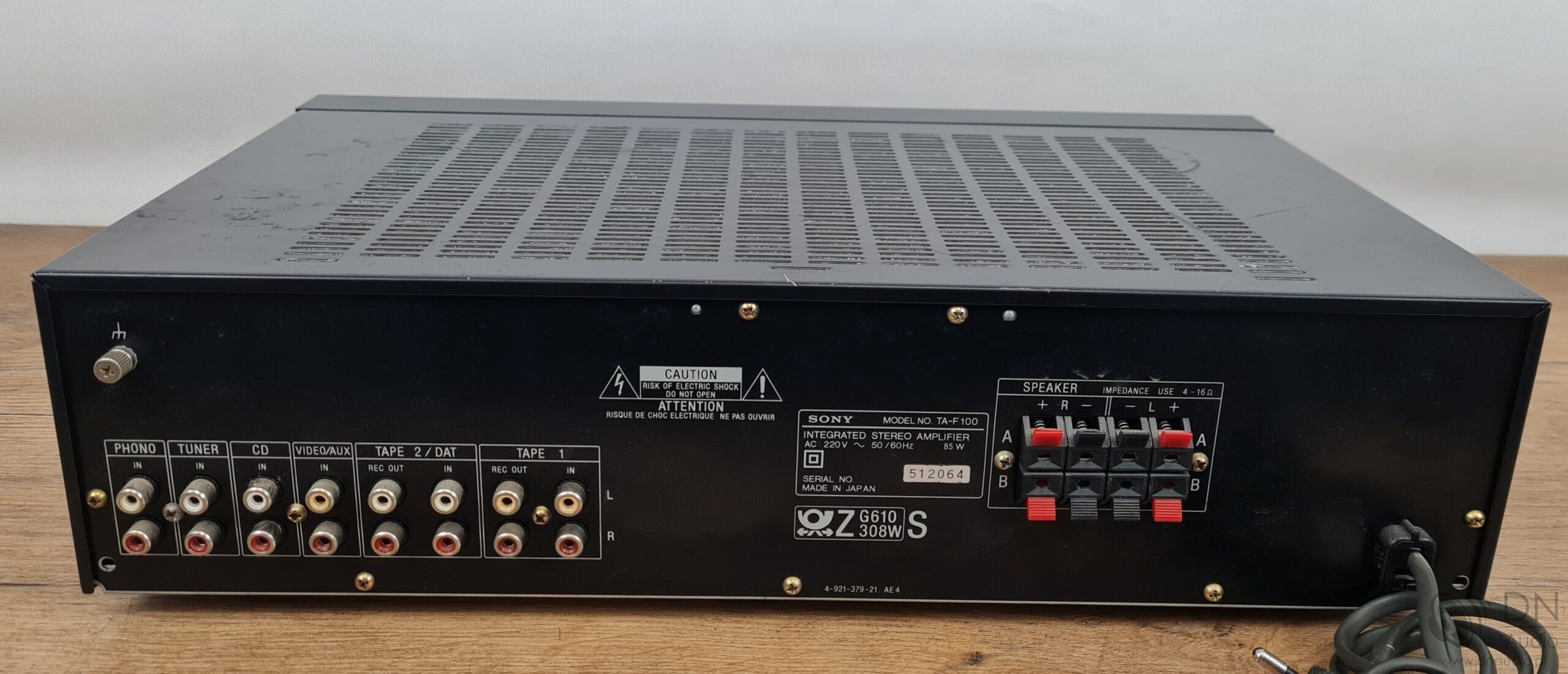 Sony TA-F100 - obrazek 8