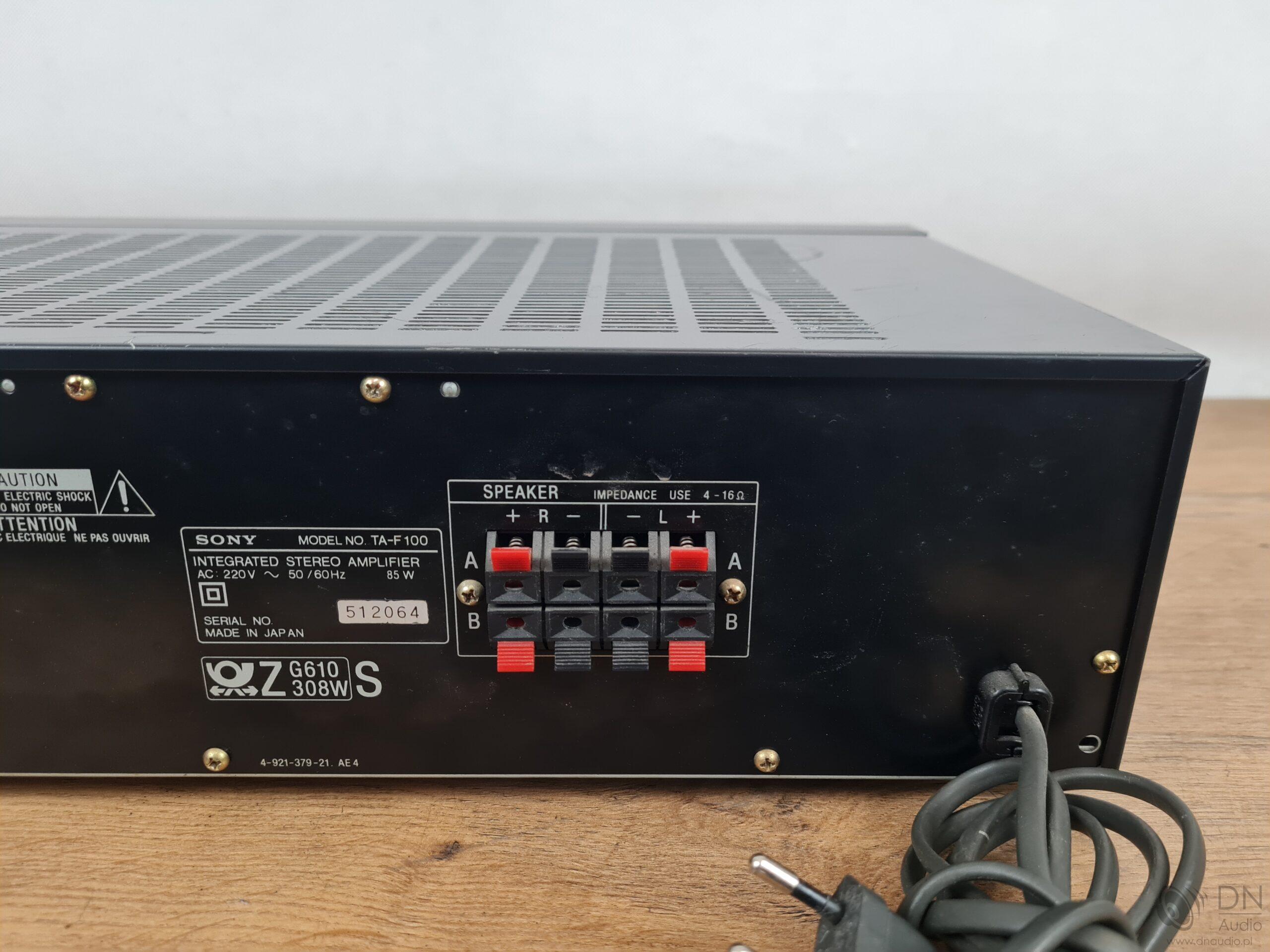 Sony TA-F100 - obrazek 10