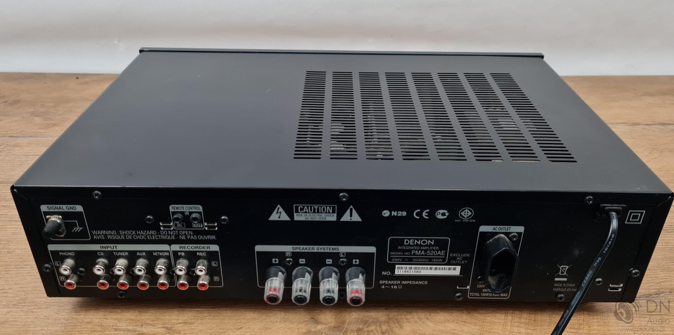 Denon PMA-520AE - obrazek 8