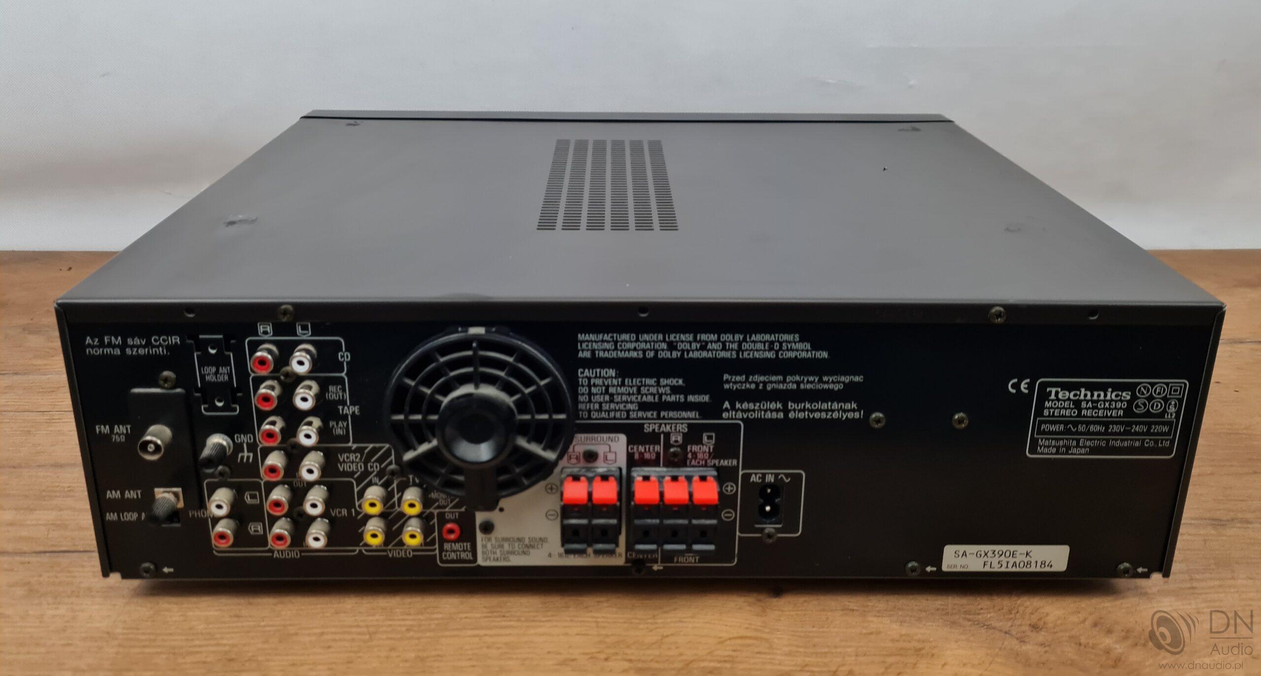 Technics SA-GX390 - obrazek 9