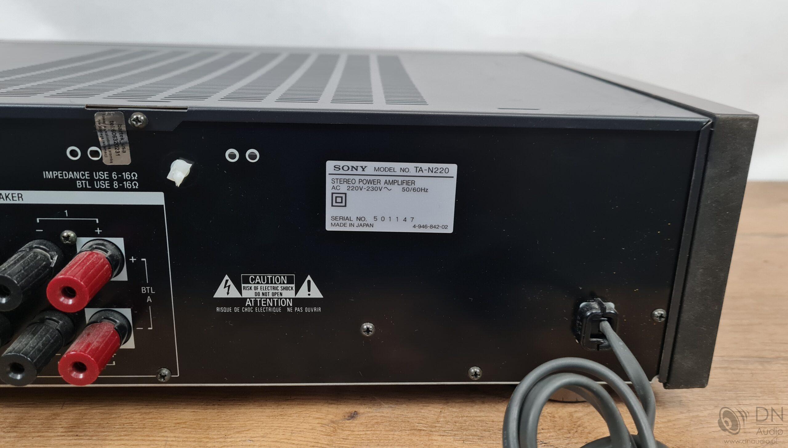 Sony TA-N220 - obrazek 10