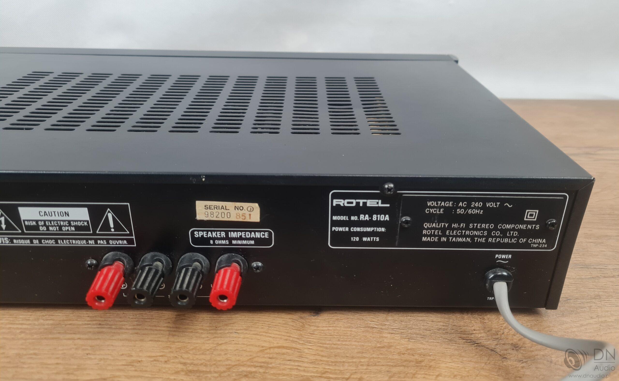 Rotel RA-810A - obrazek 10