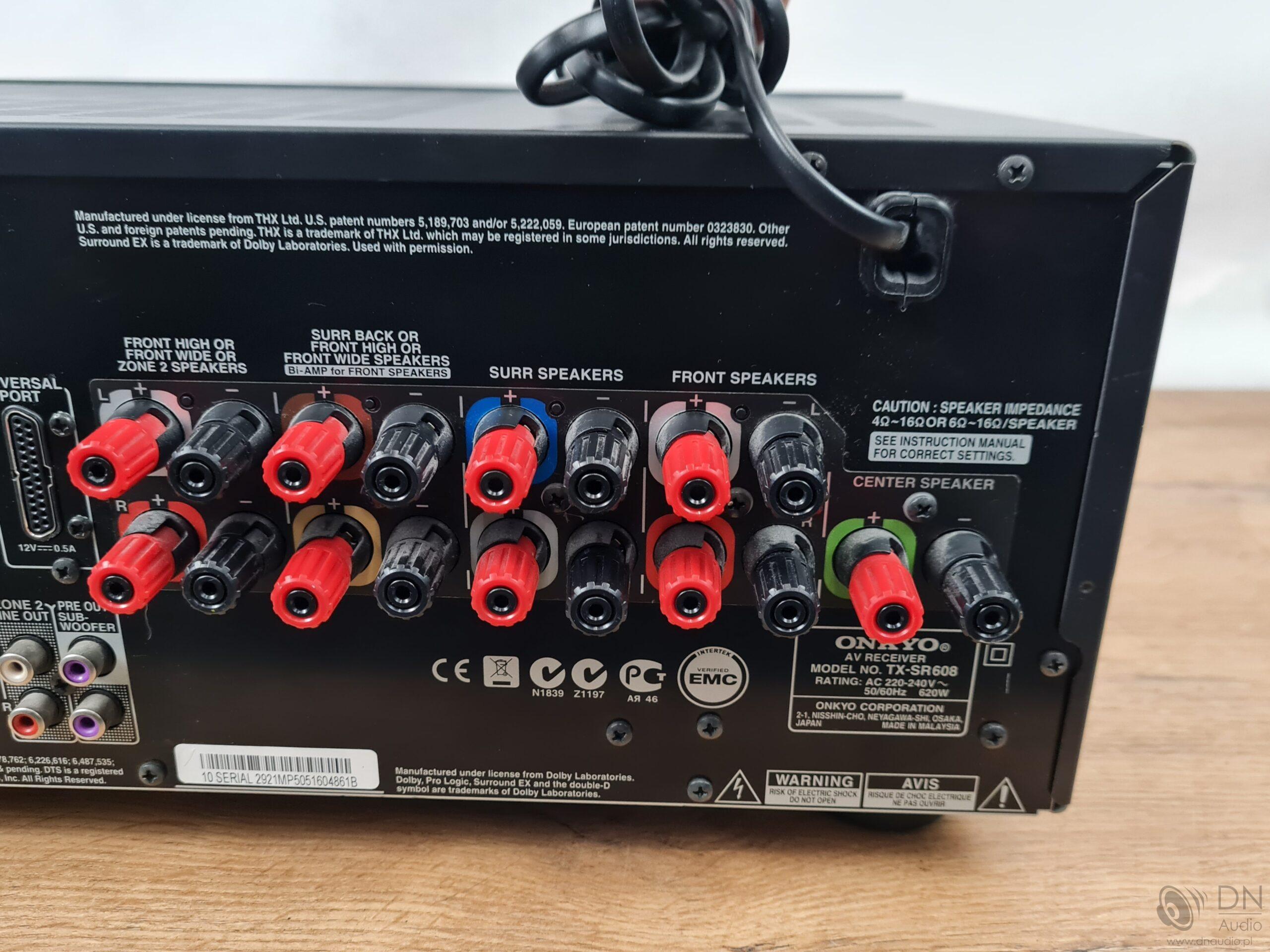 Onkyo TX-SR608 - obrazek 13