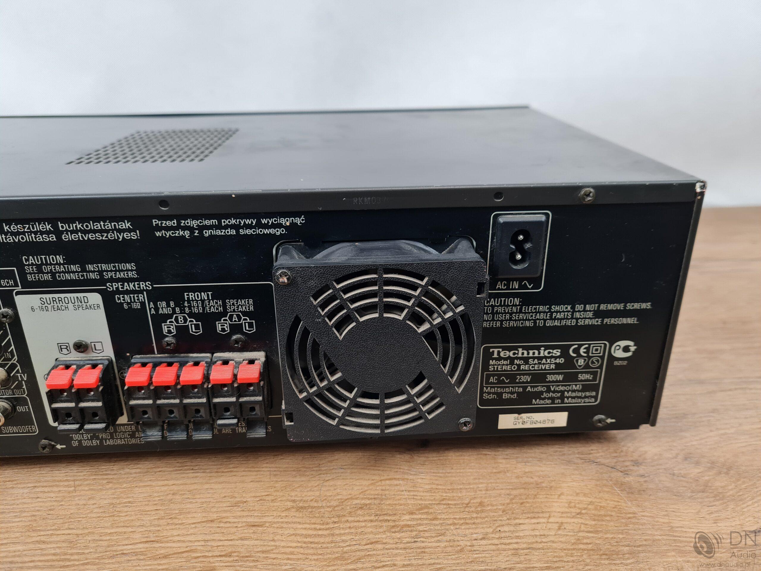Technics SA-AX540 - obrazek 9