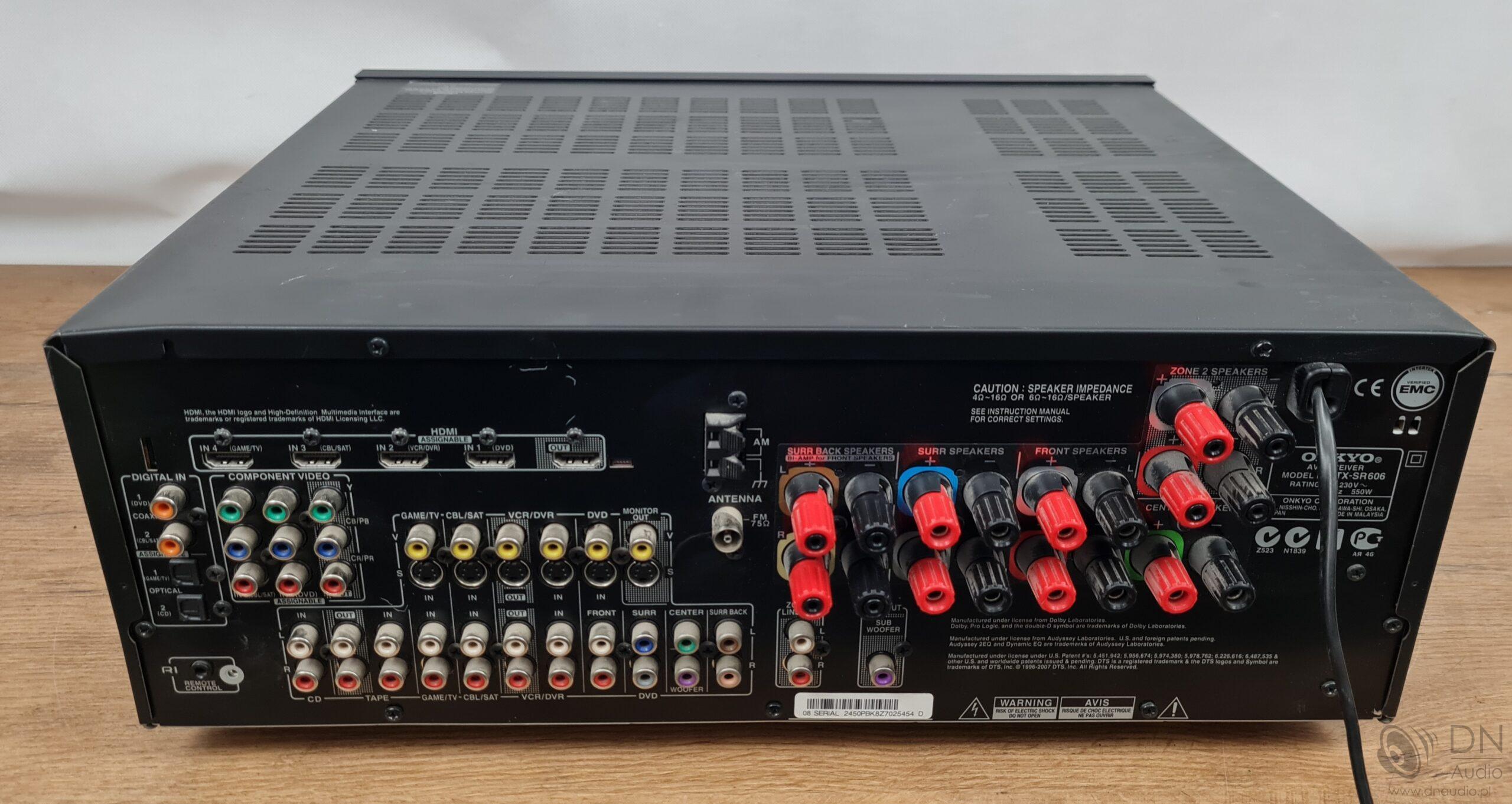 Onkyo TX-SR606 - obrazek 10