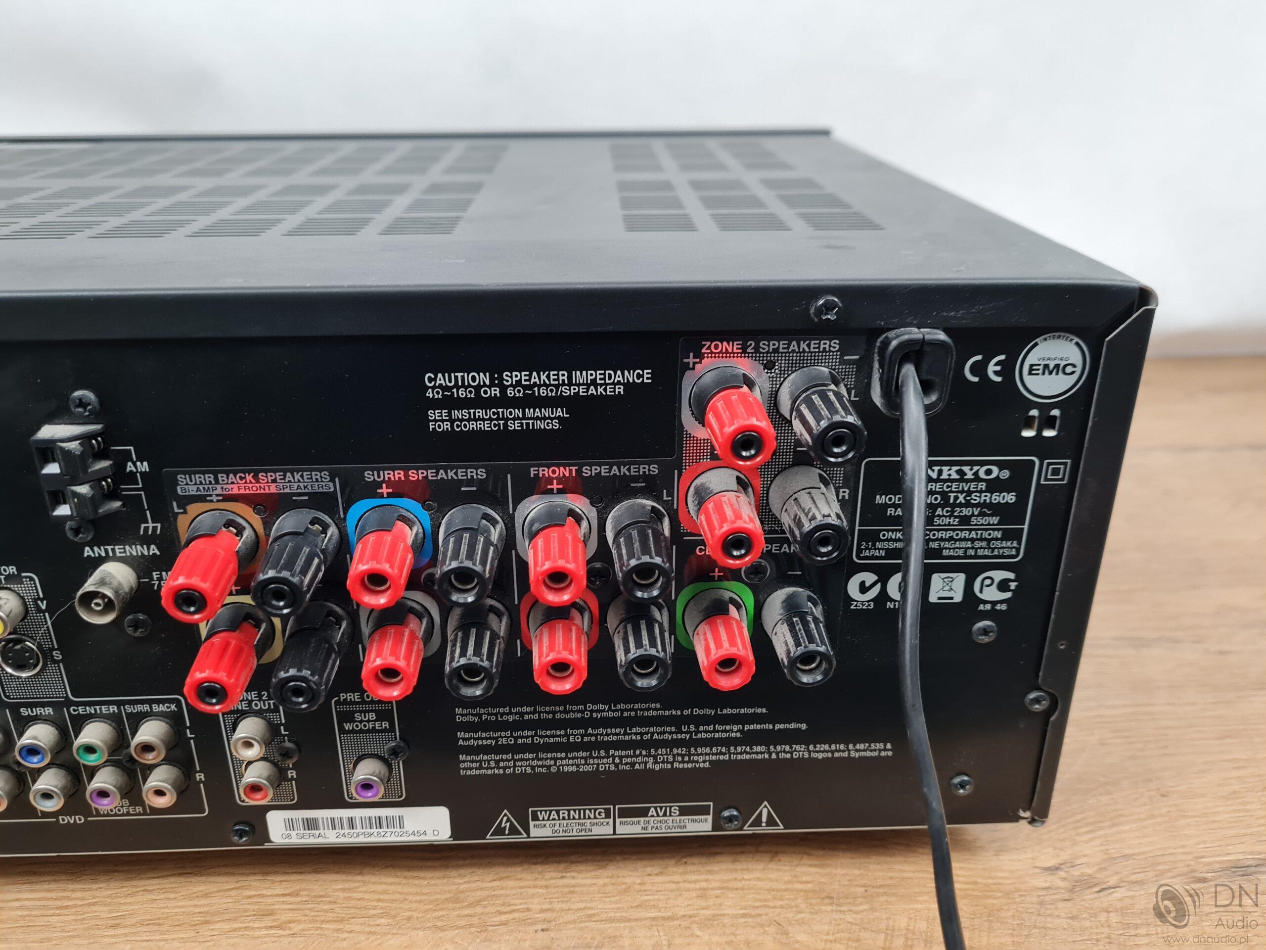 Onkyo TX-SR606 - obrazek 12