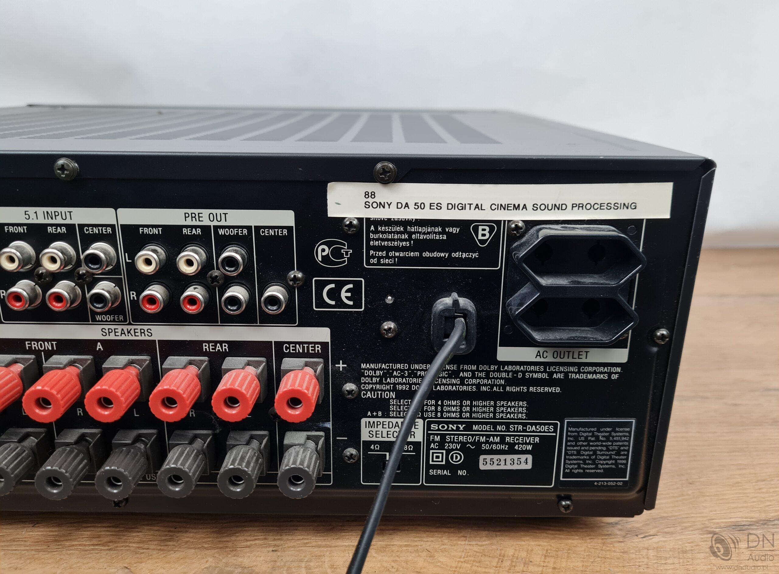 Sony STR-DA50ES - obrazek 13