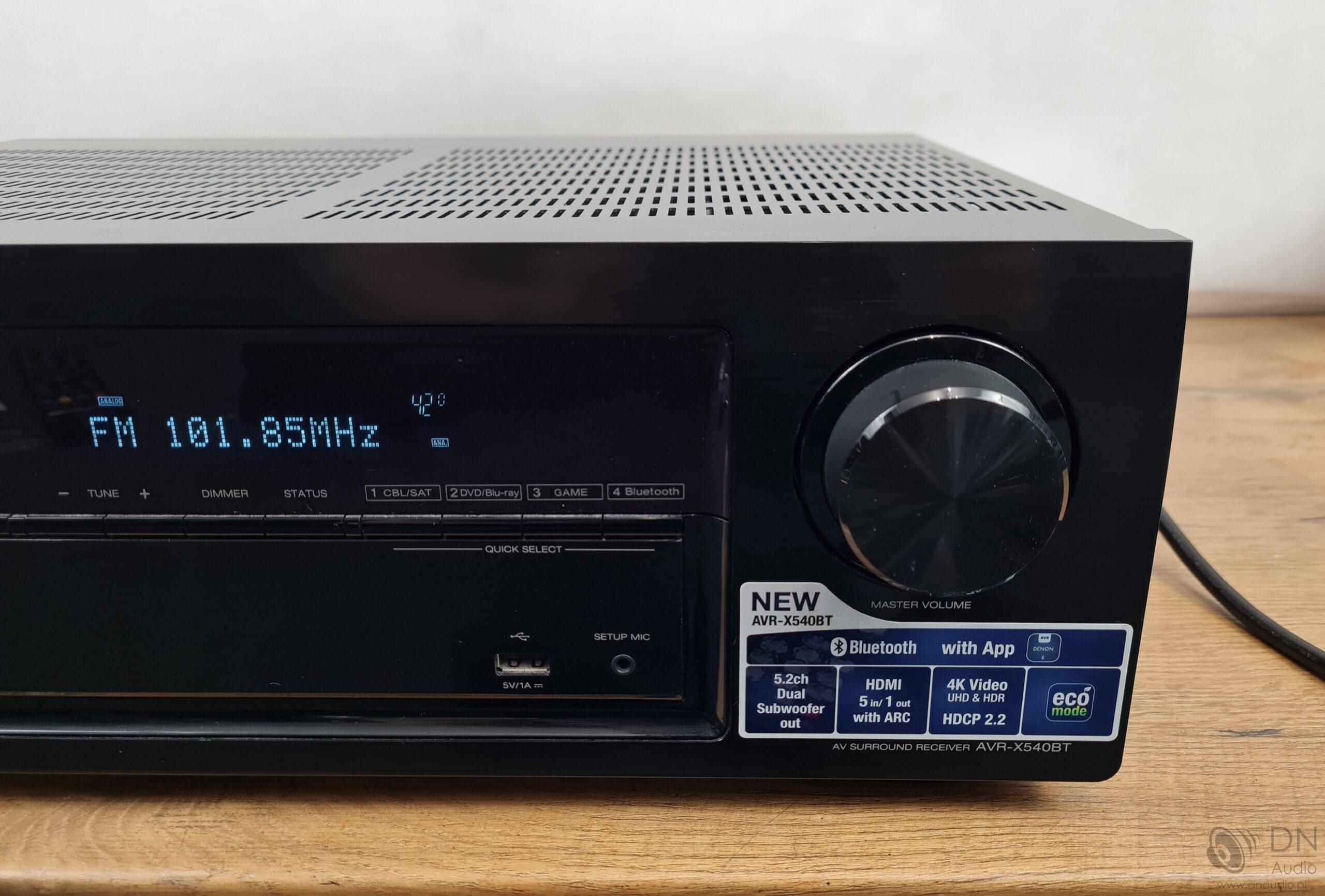 Denon AVR-X540BT - obrazek 4