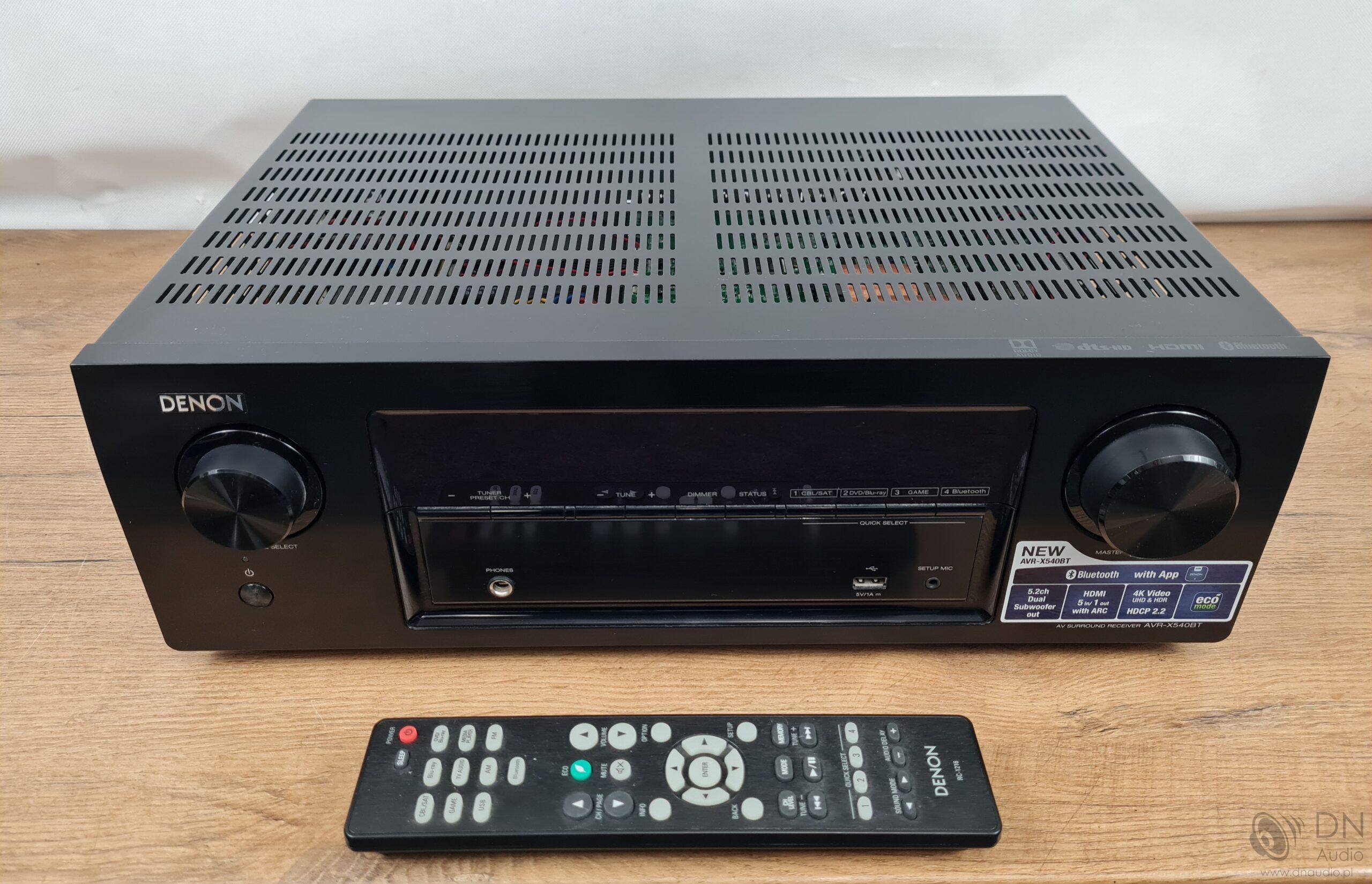 Denon AVR-X540BT - obrazek 2