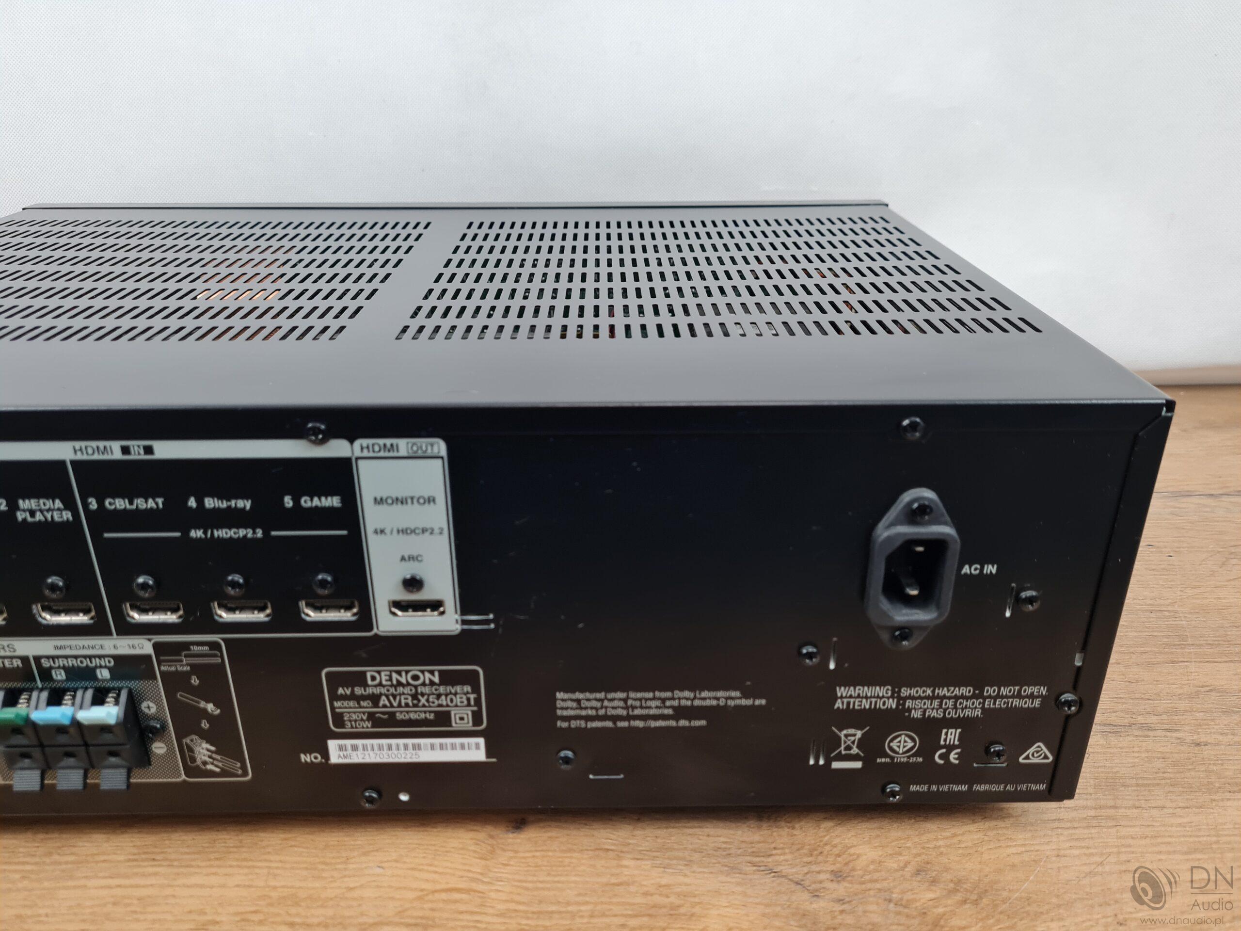 Denon AVR-X540BT - obrazek 11
