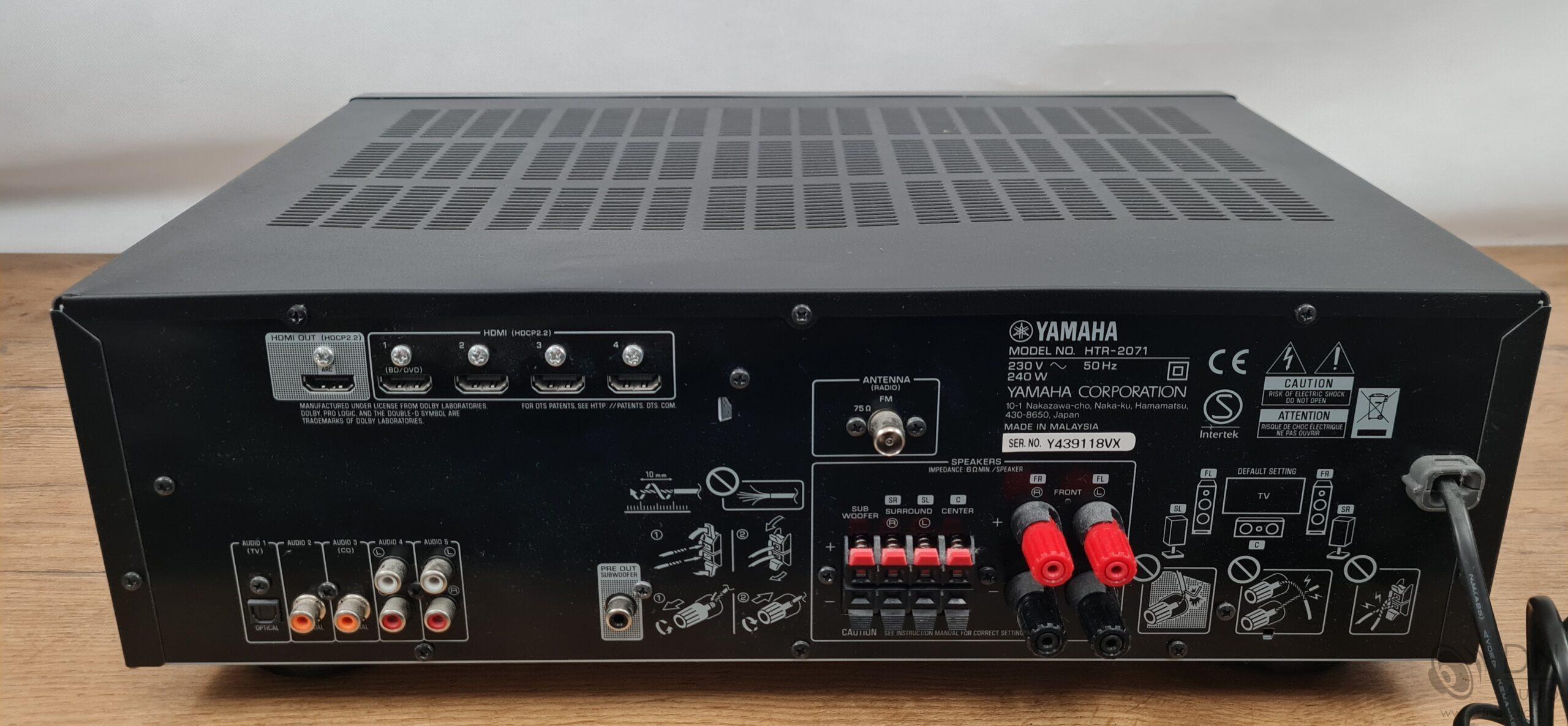 Yamaha HTR-2071 - obrazek 9
