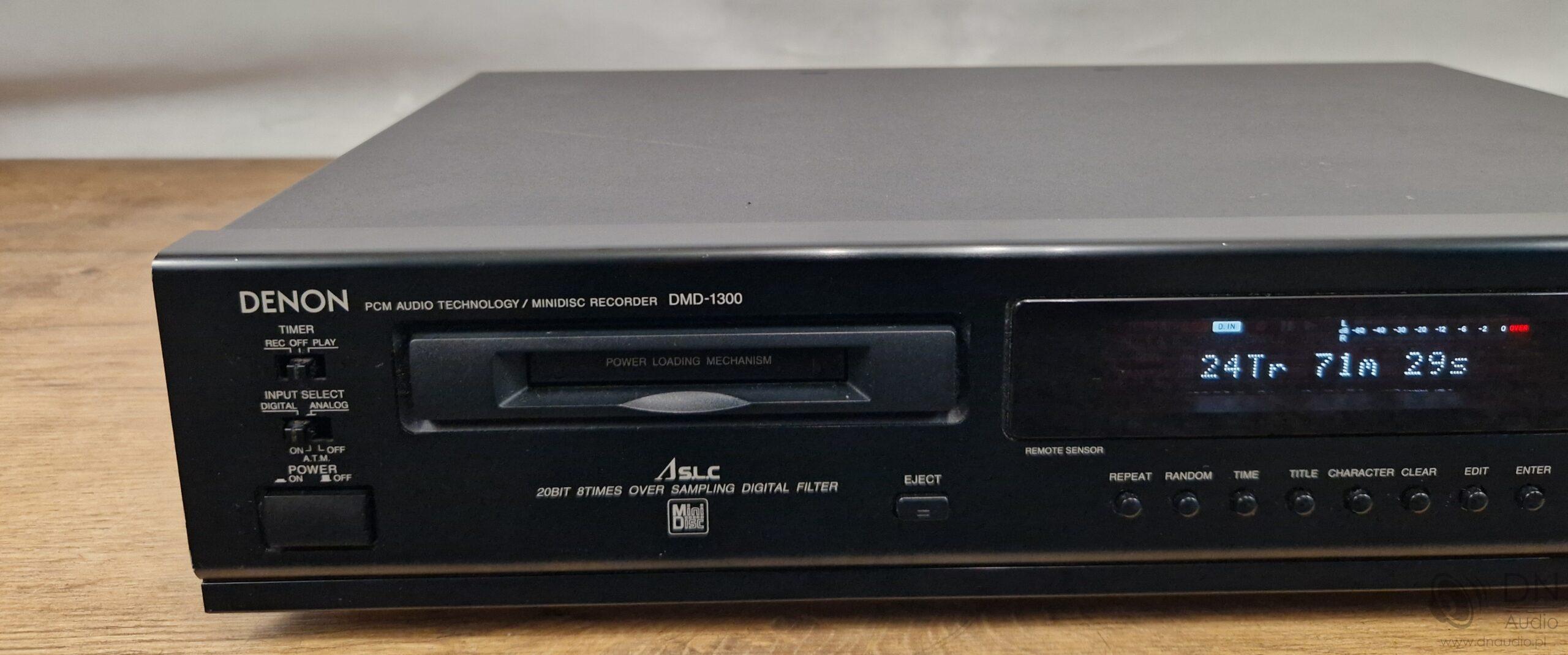 Denon DMD-1300 – Platine MD MiniDisc – En Panne (erreur Chargement) – Pour Pièces