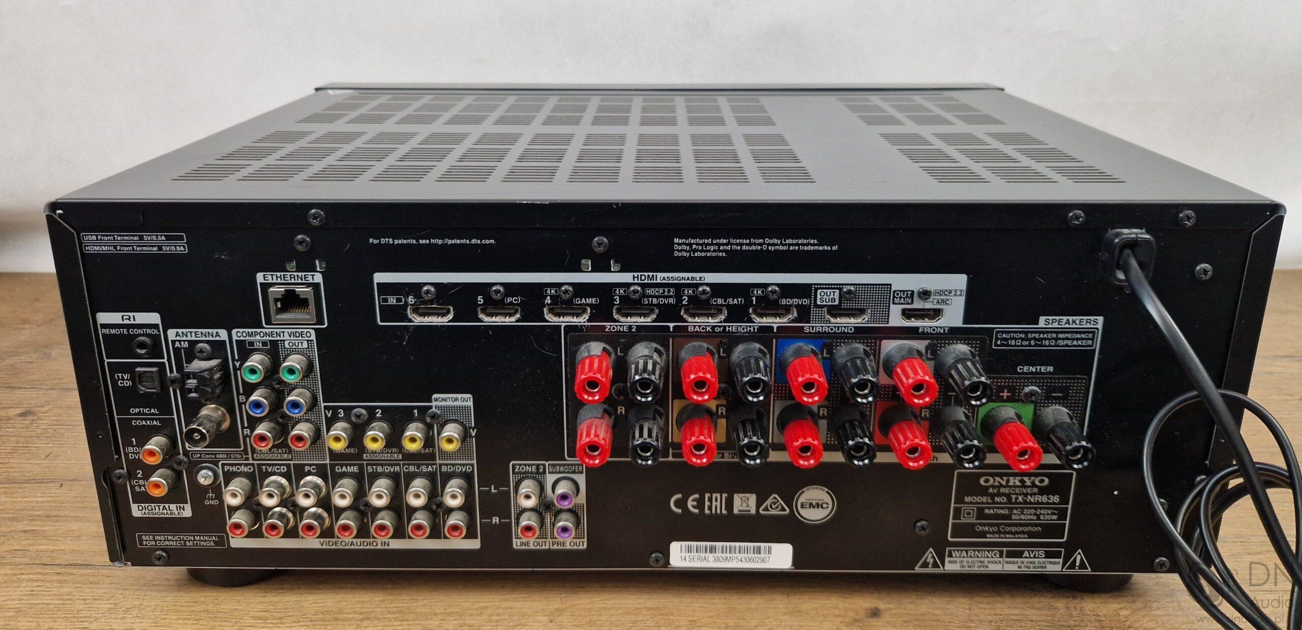 Onkyo TX-NR636 - obrazek 10