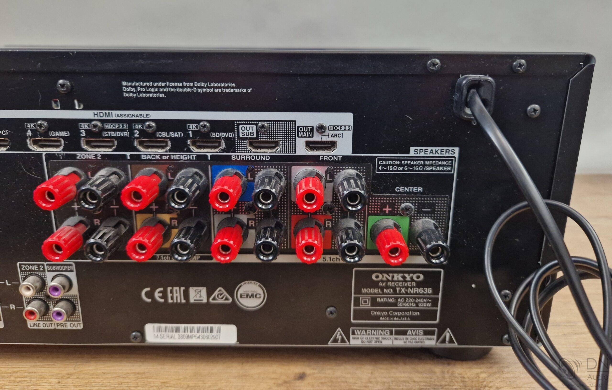 Onkyo TX-NR636 - obrazek 12