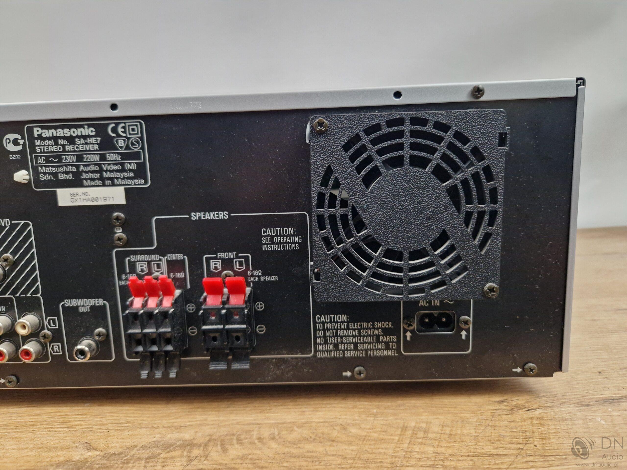 Panasonic SA-HE7 - obrazek 10