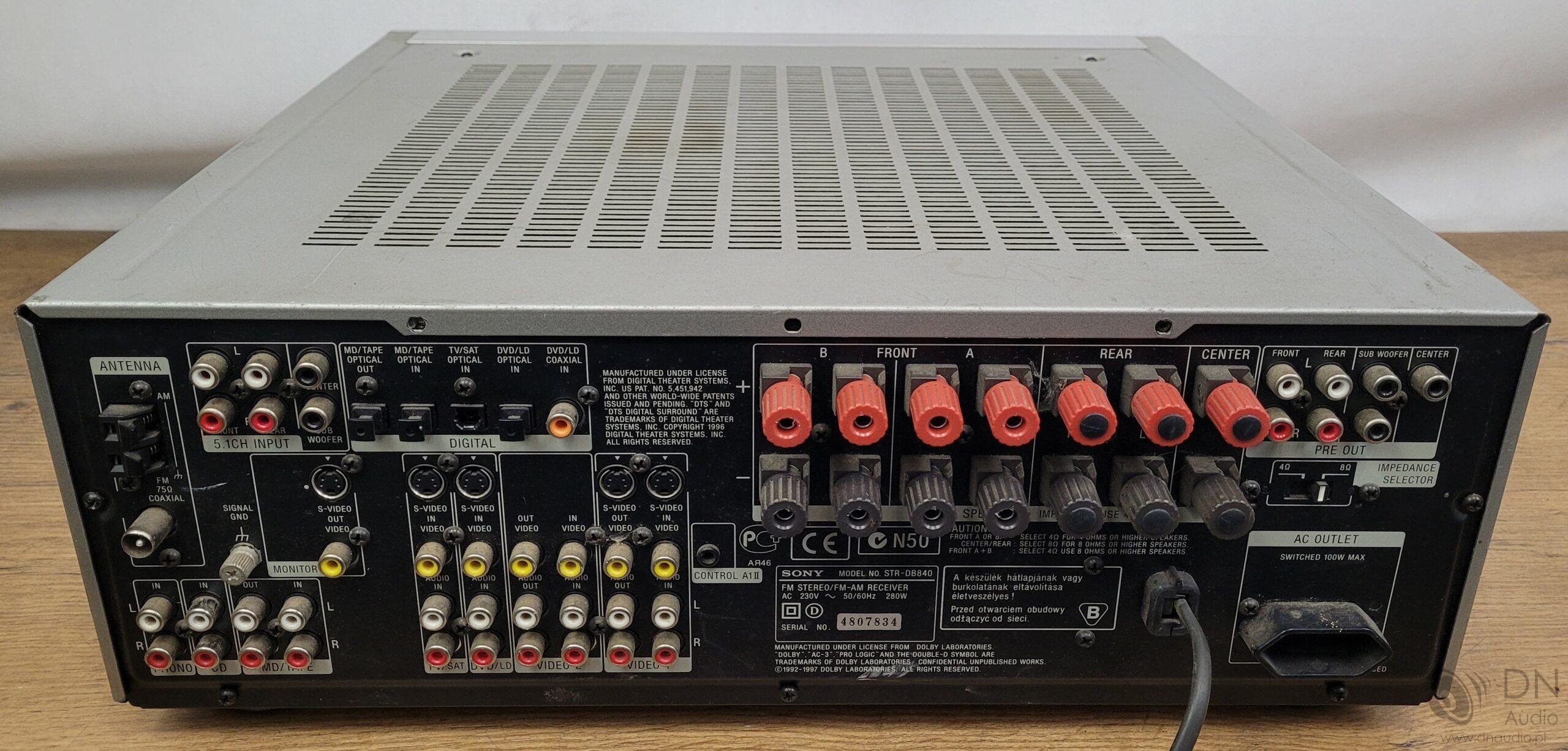 Sony STR-DB840 - obrazek 8