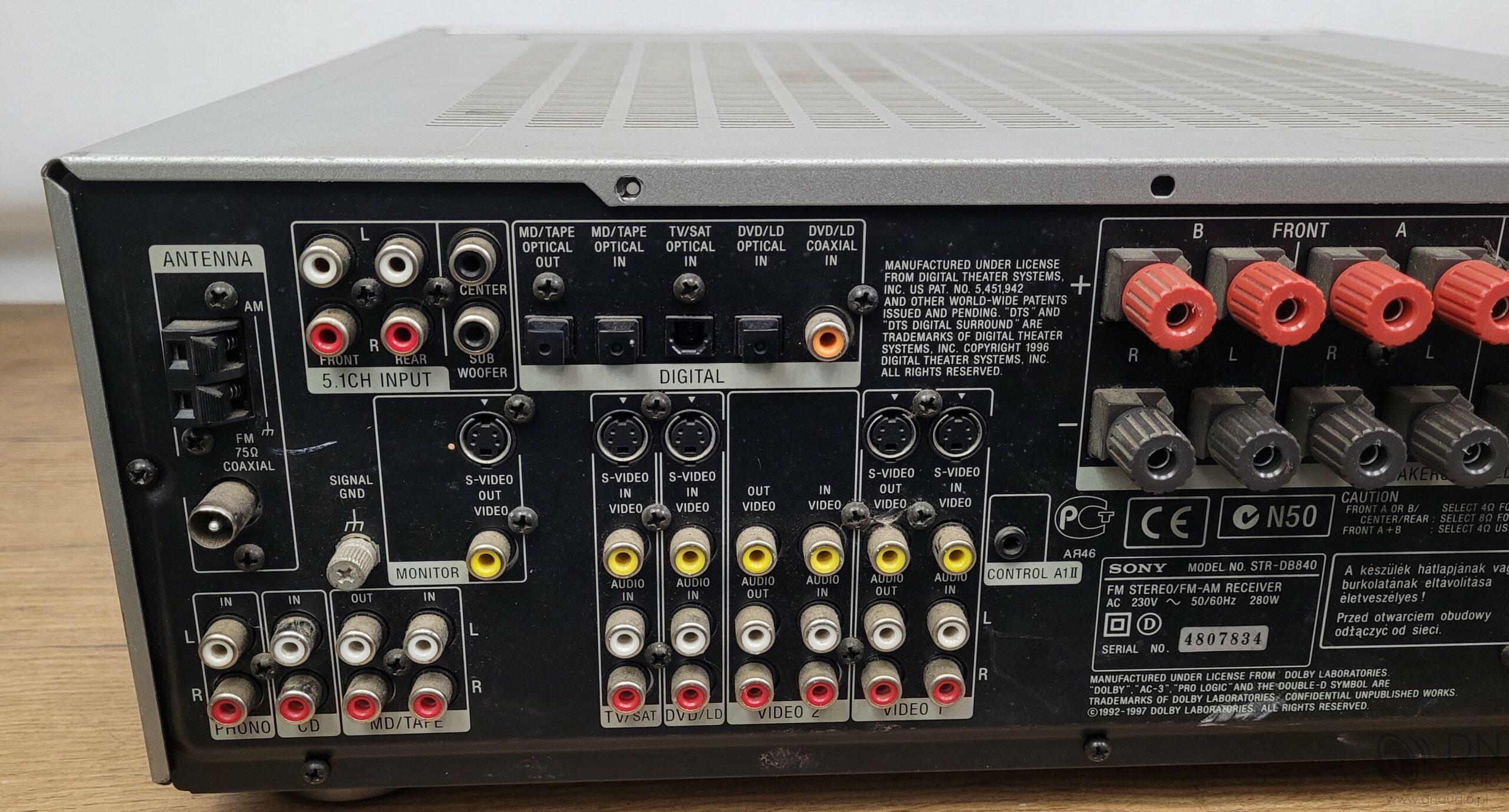 Sony STR-DB840 - obrazek 9