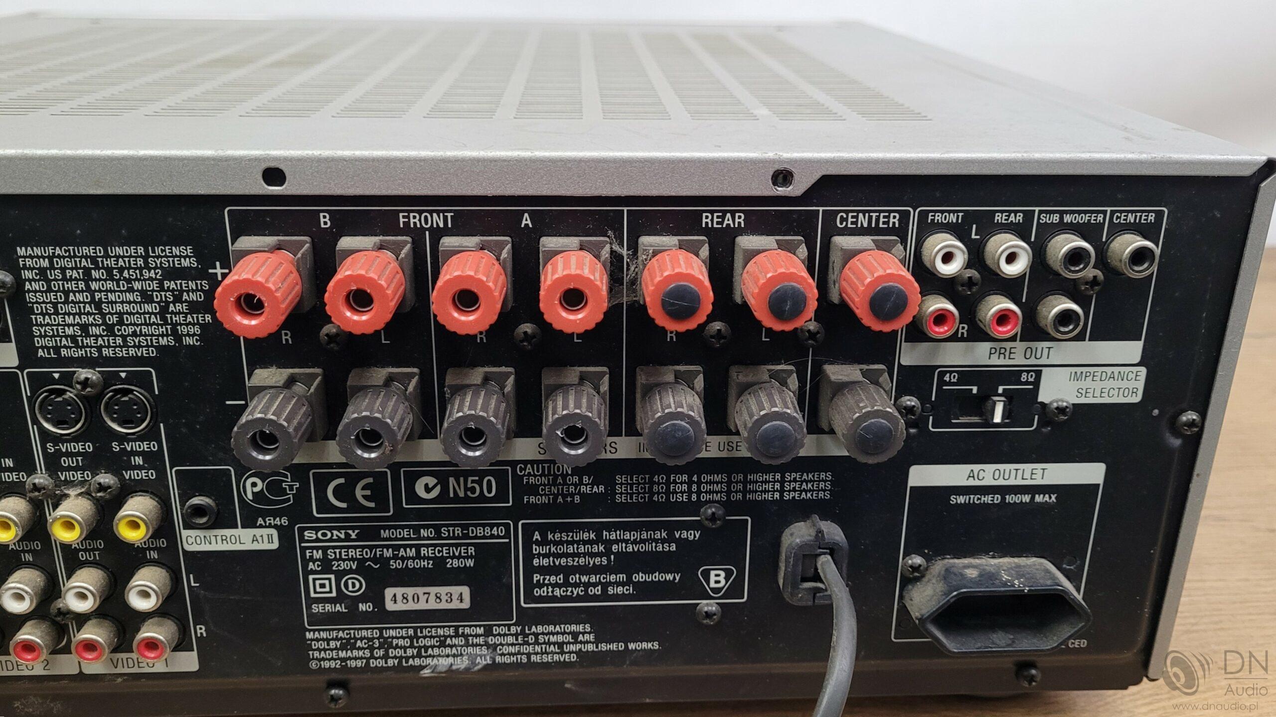 Sony STR-DB840 - obrazek 10