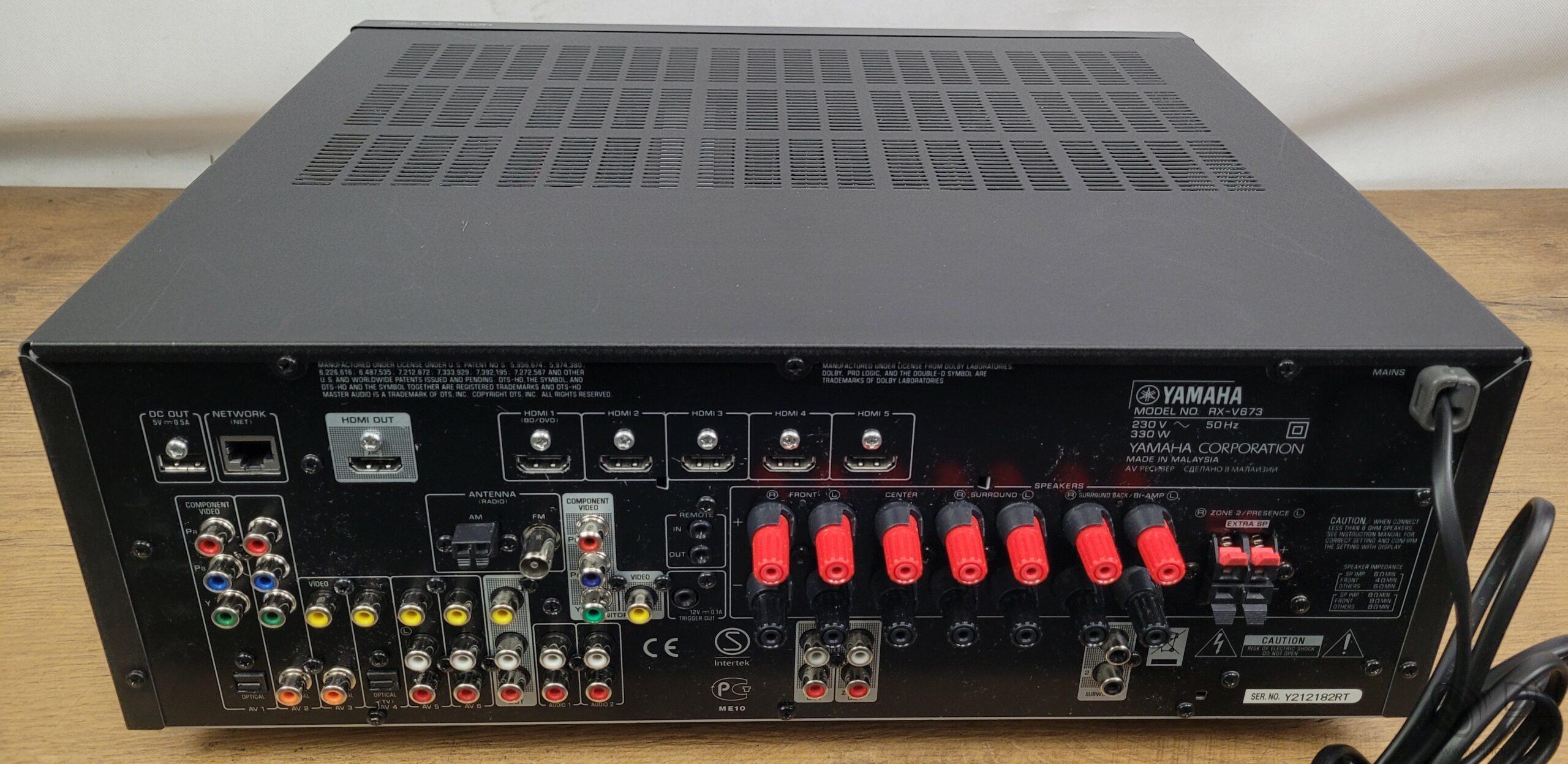 Yamaha RX-V673 - obrazek 9