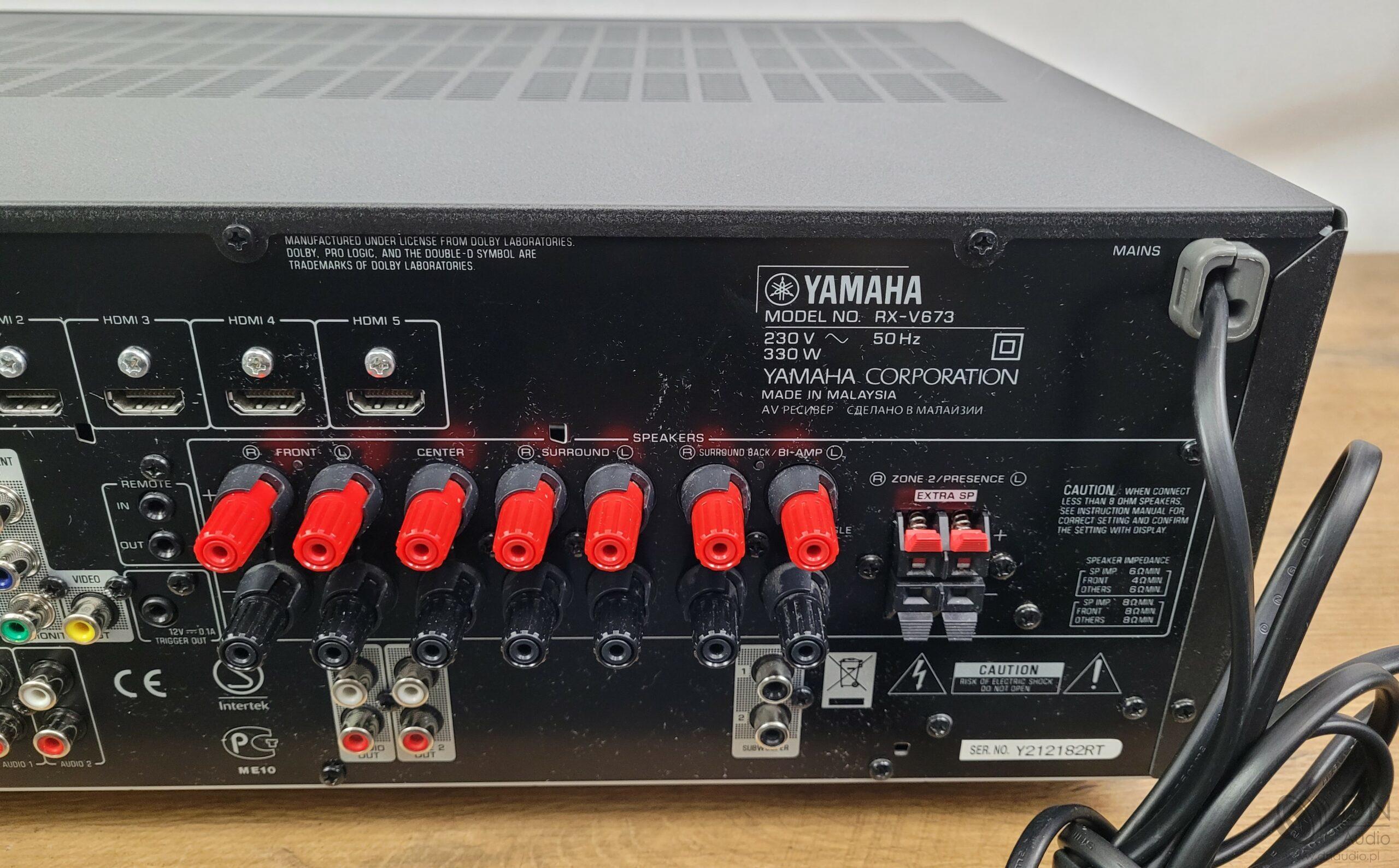 Yamaha RX-V673 - obrazek 11