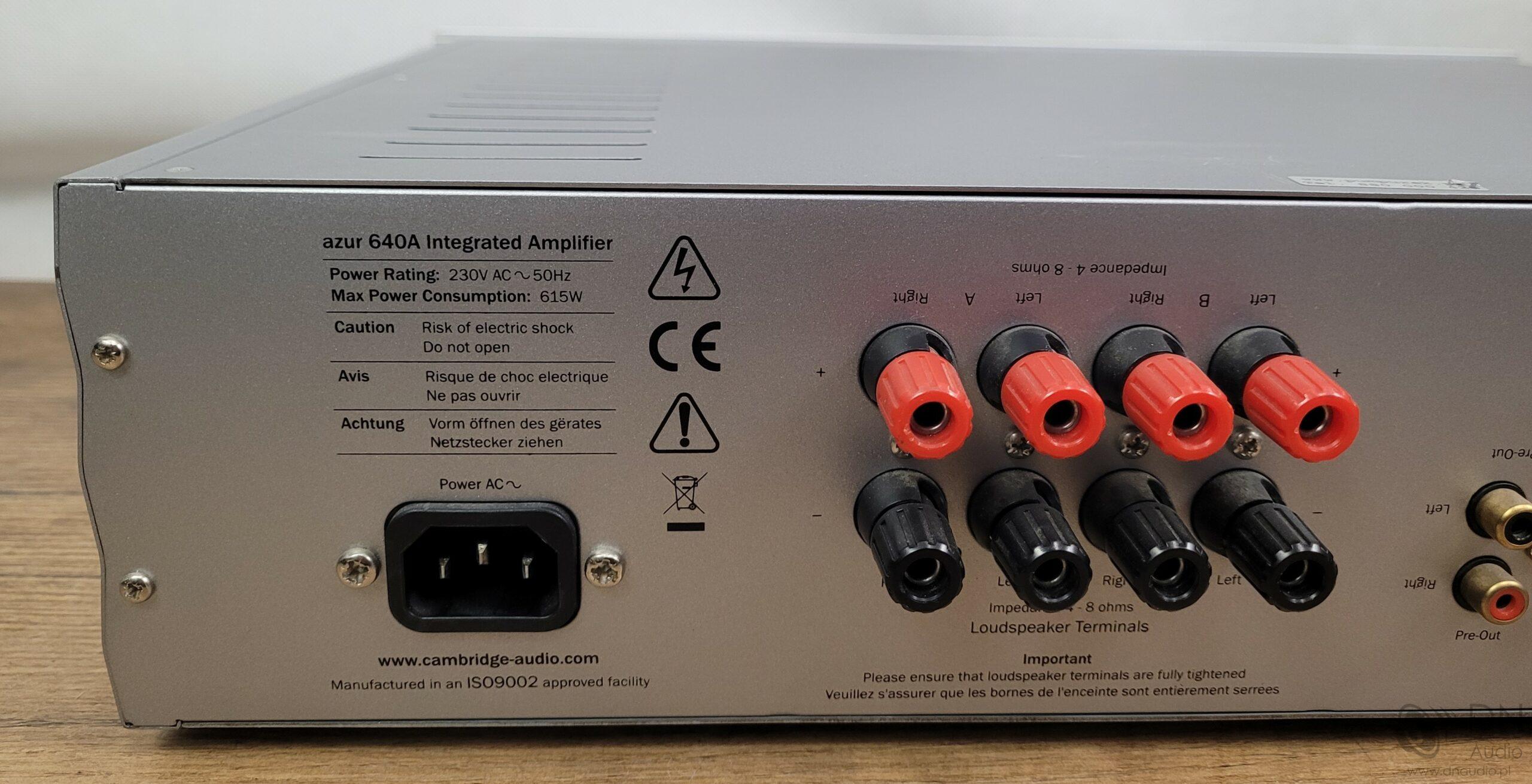 Cambridge Audio Azur 640A - obrazek 8