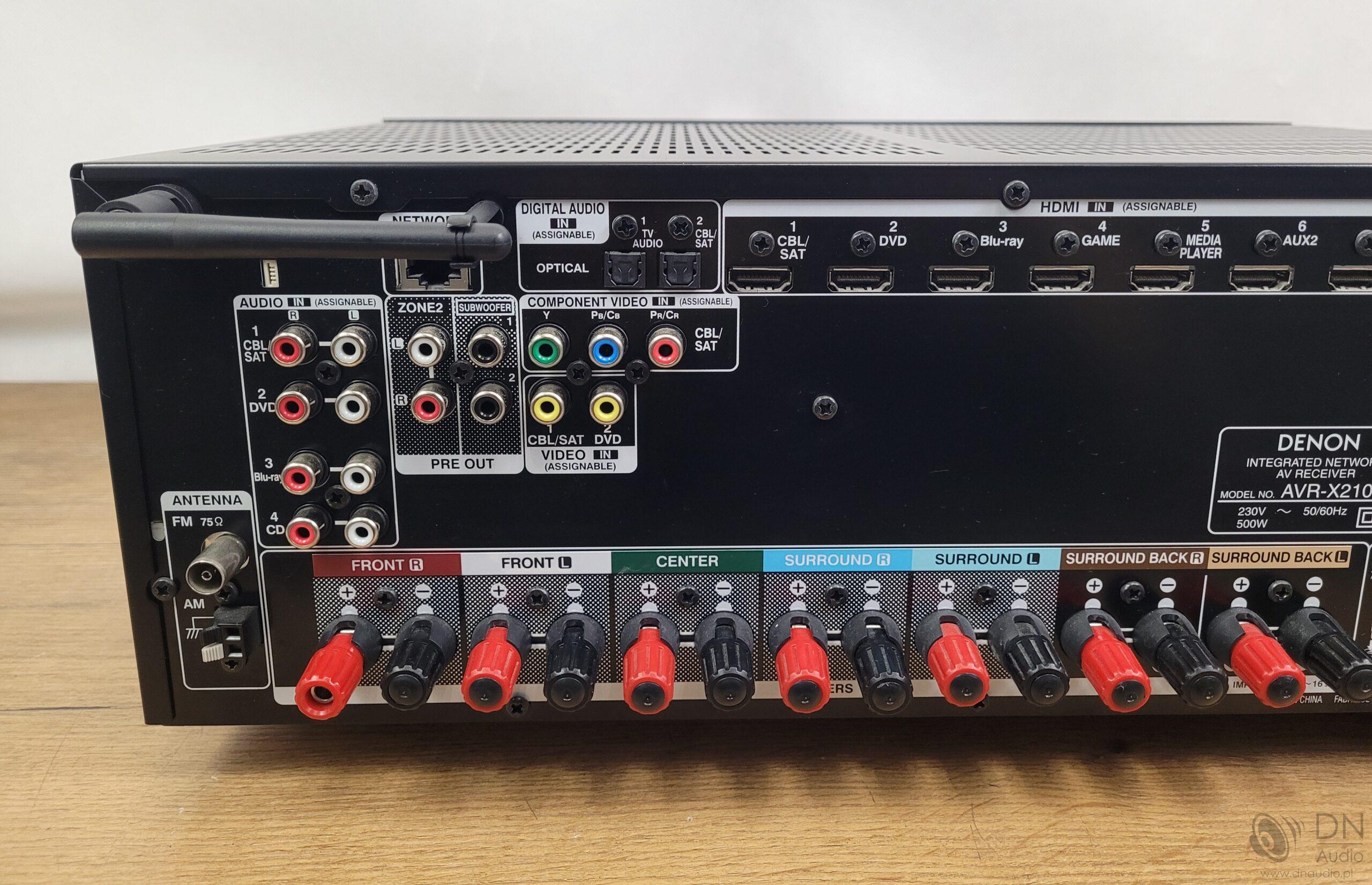 Denon AVR-X2100W - obrazek 10