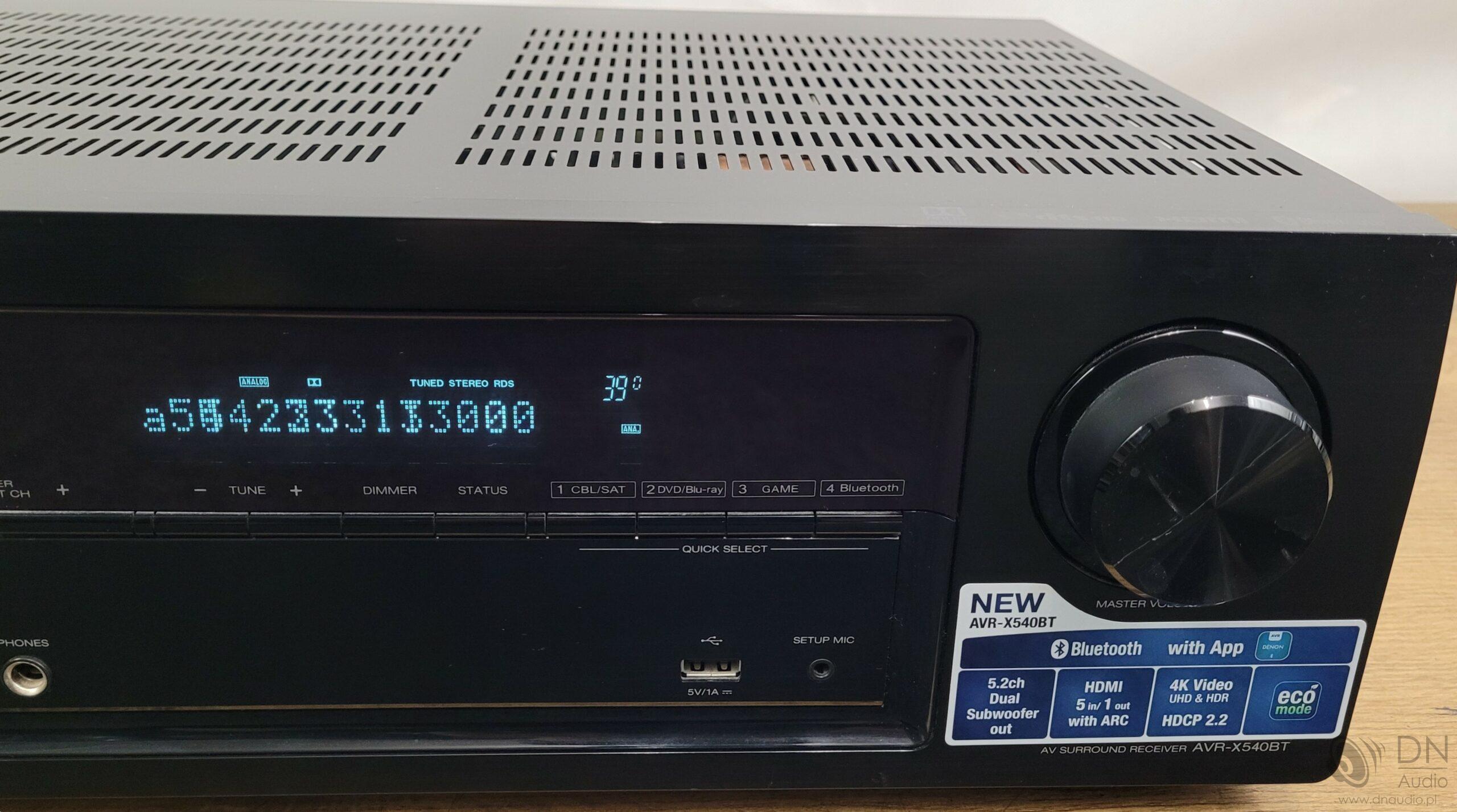 Denon AVR-X540BT - obrazek 4