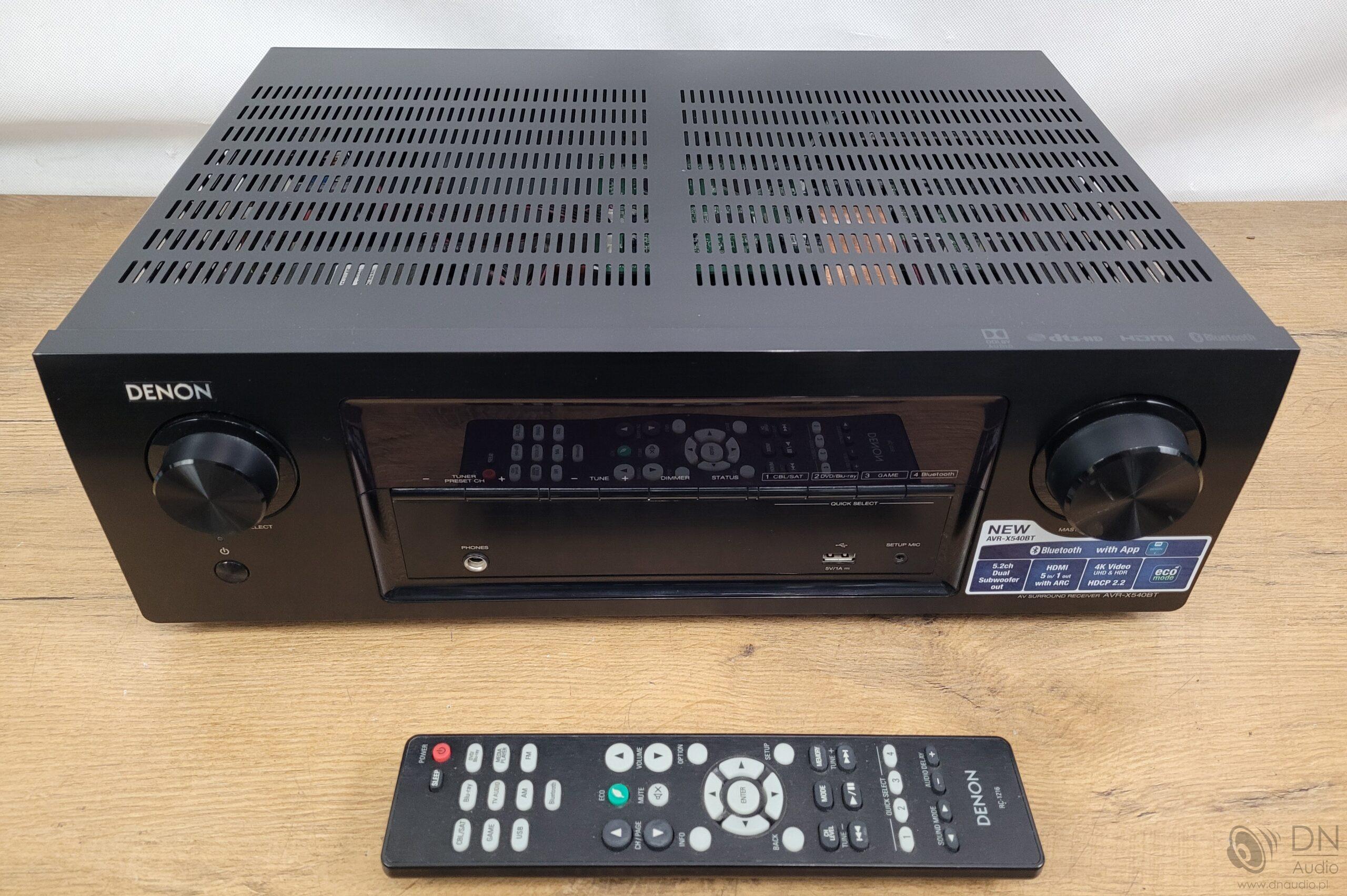 Denon AVR-X540BT - obrazek 2