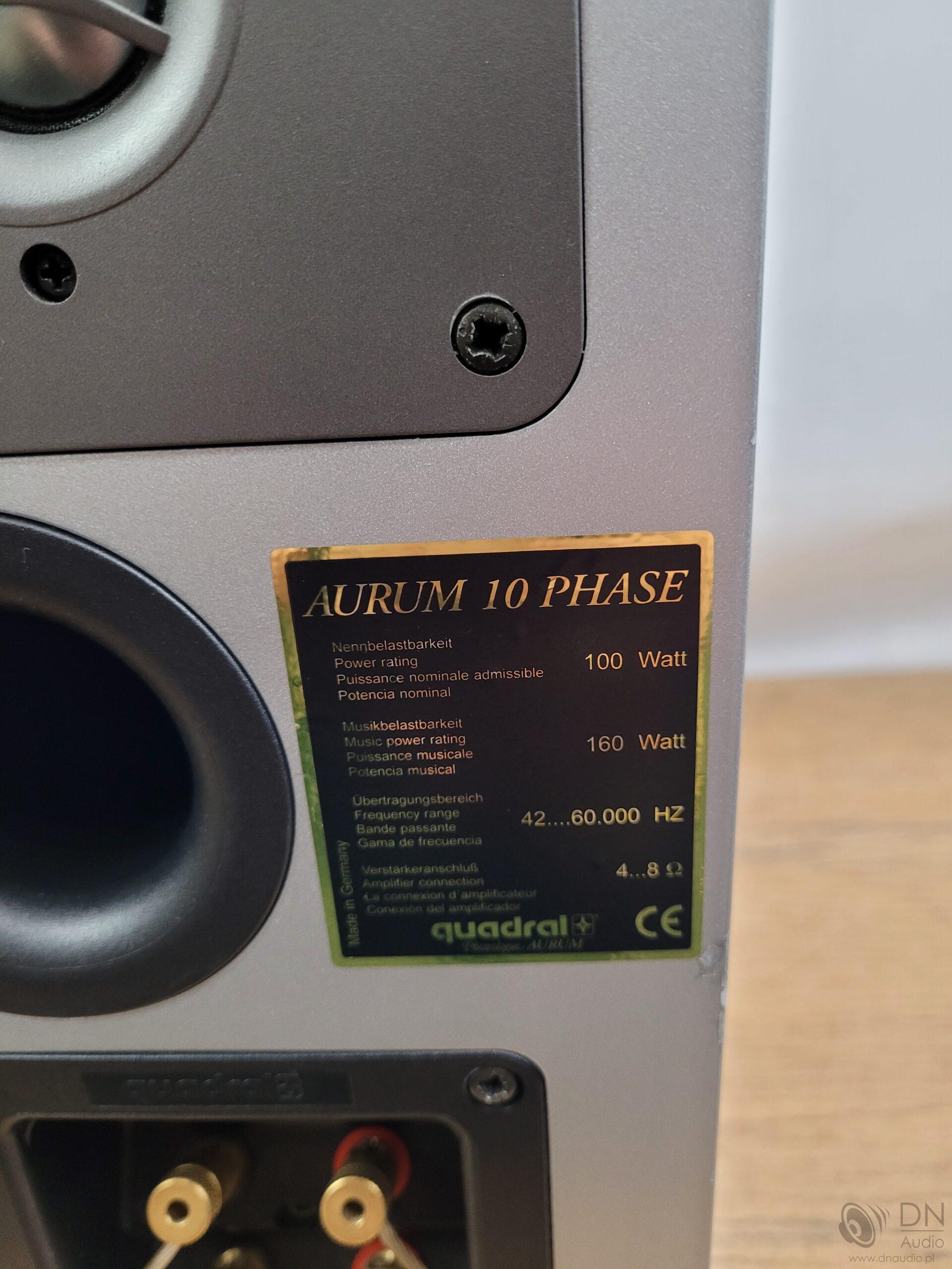 Quadral Aurum 10 PHASE - obrazek 11