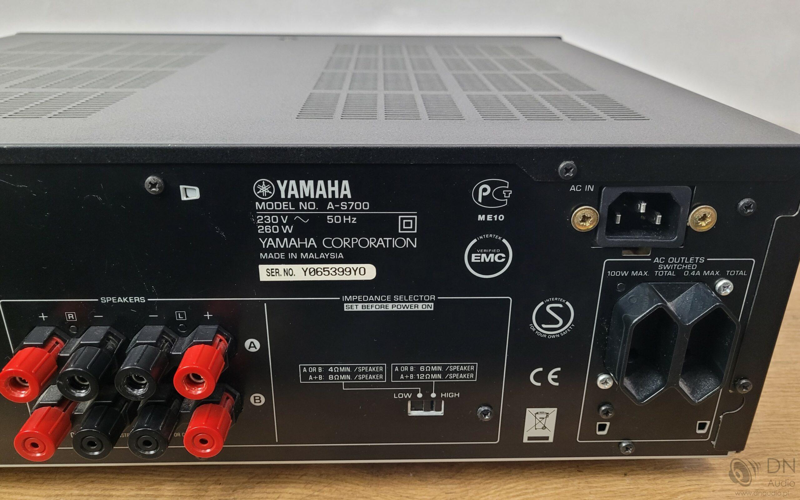Yamaha A-S700 - obrazek 11