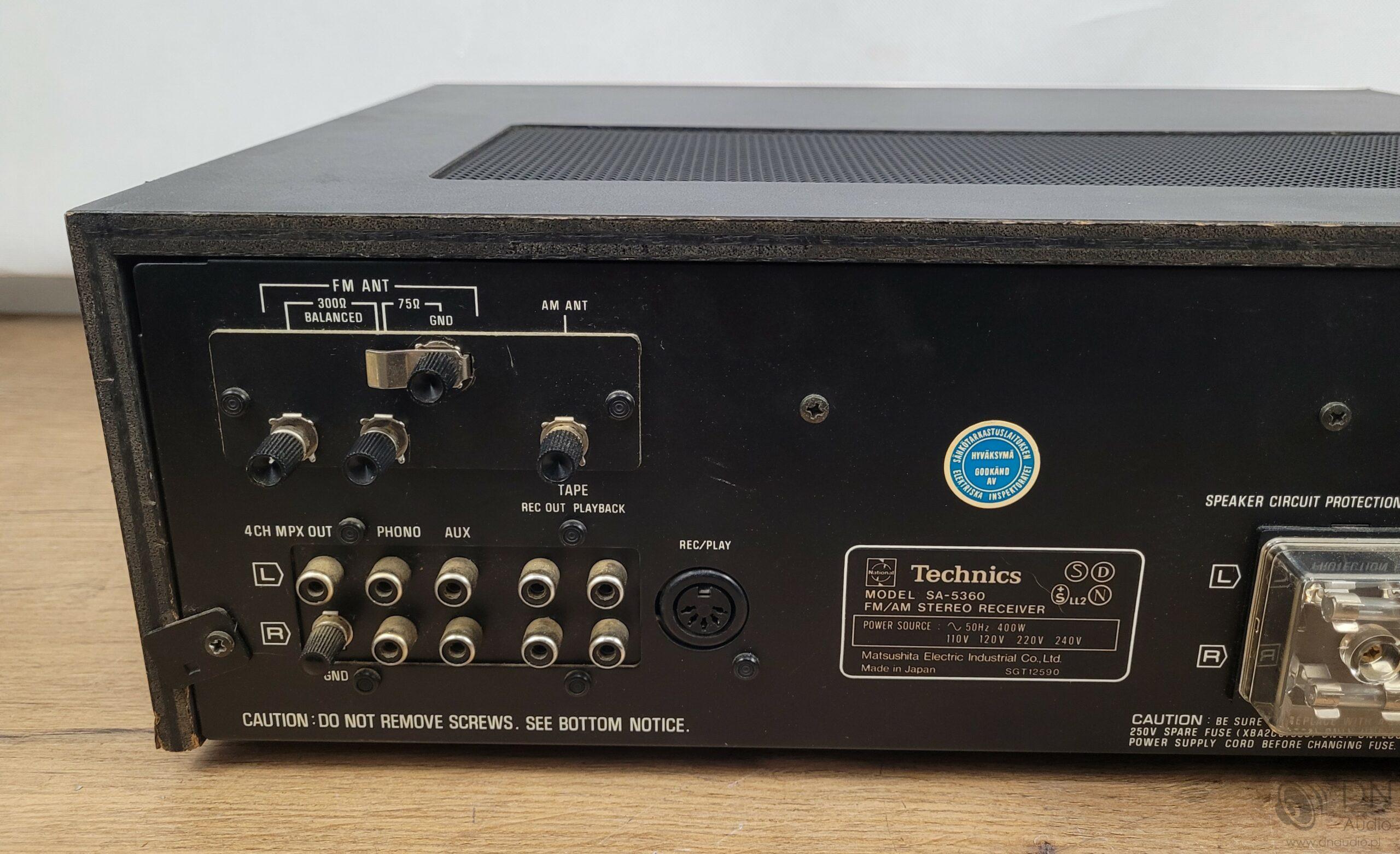 Technics SA-5360 - obrazek 9
