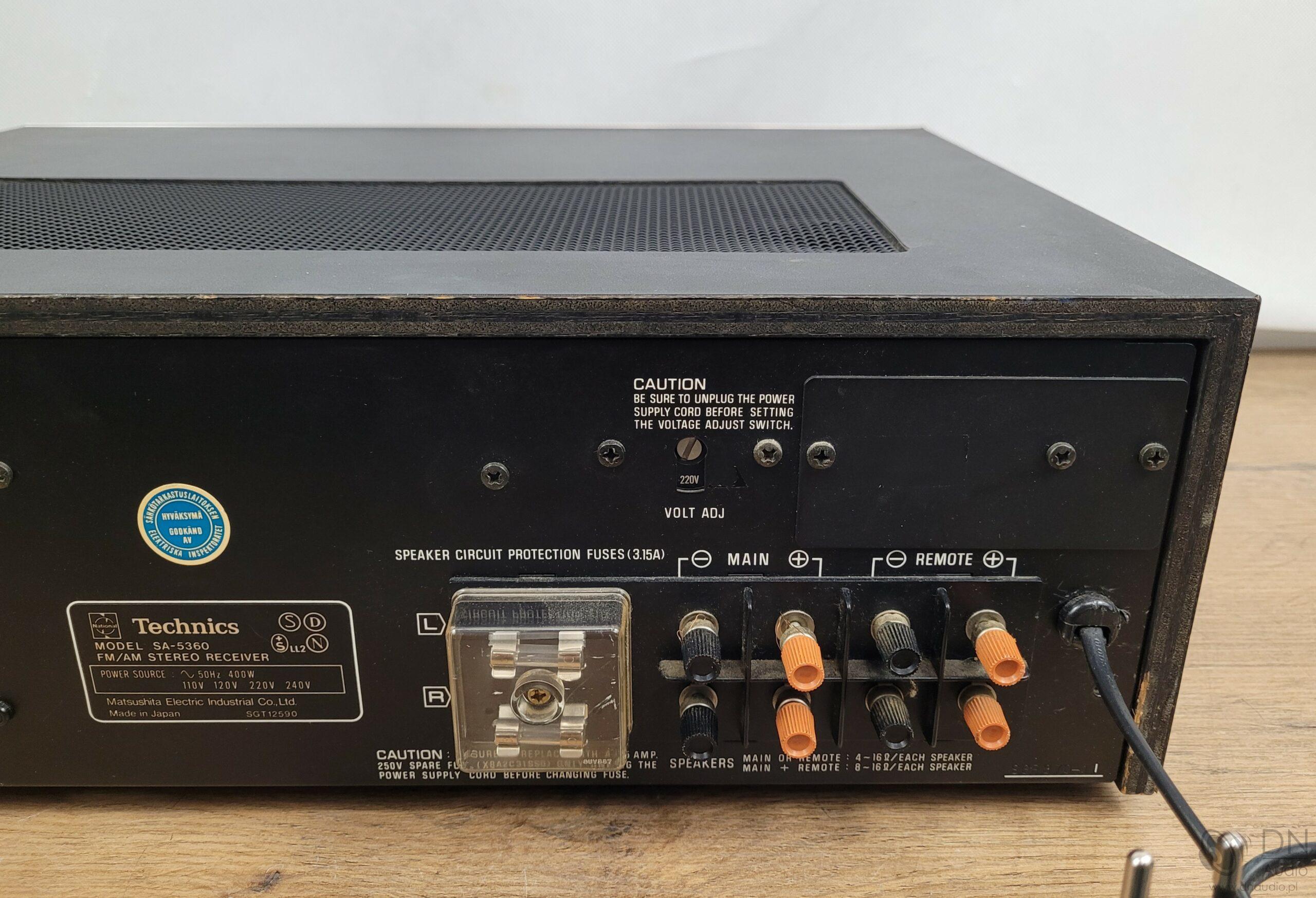 Technics SA-5360 - obrazek 10