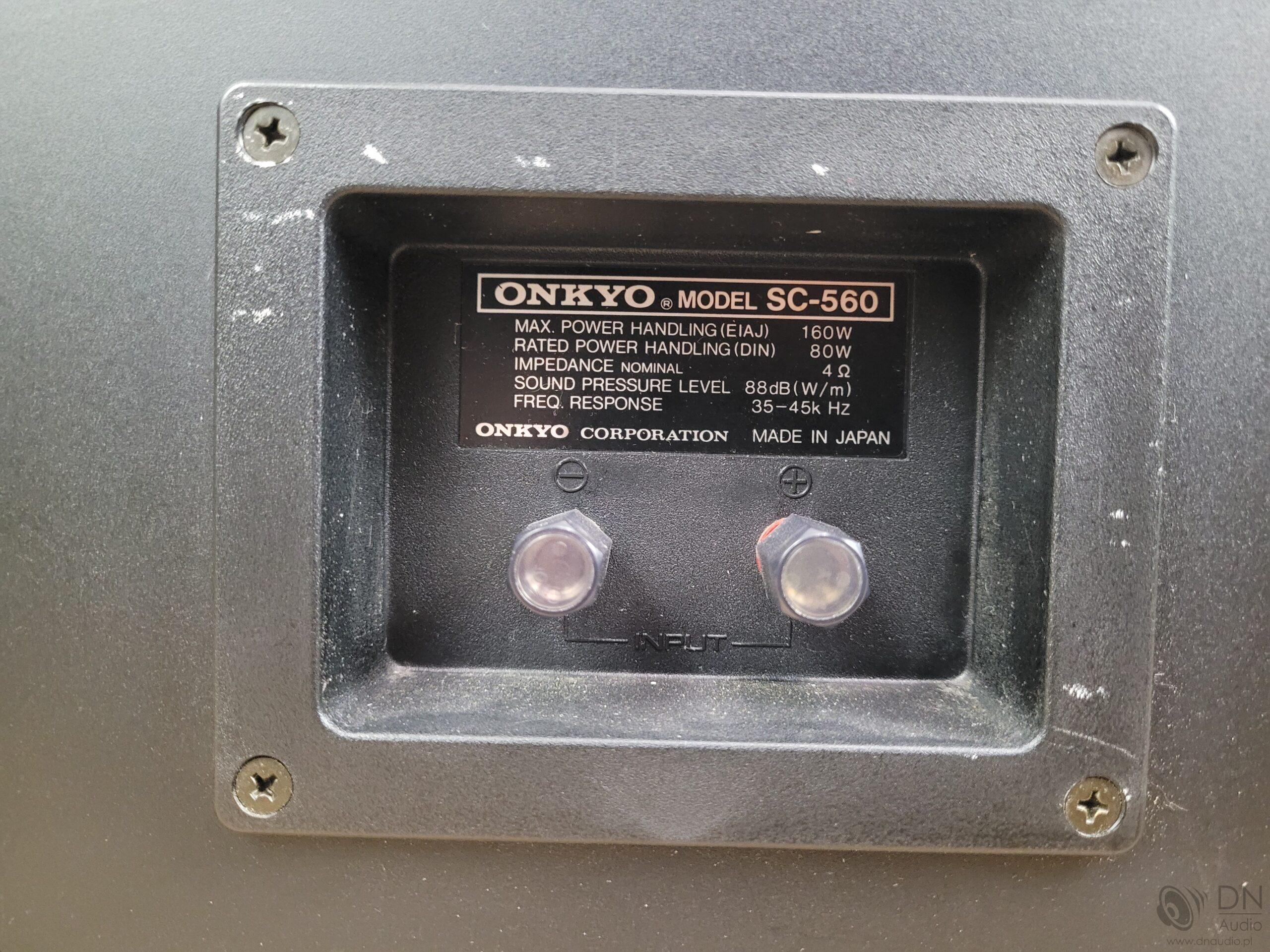Onkyo SC-560 - obrazek 14