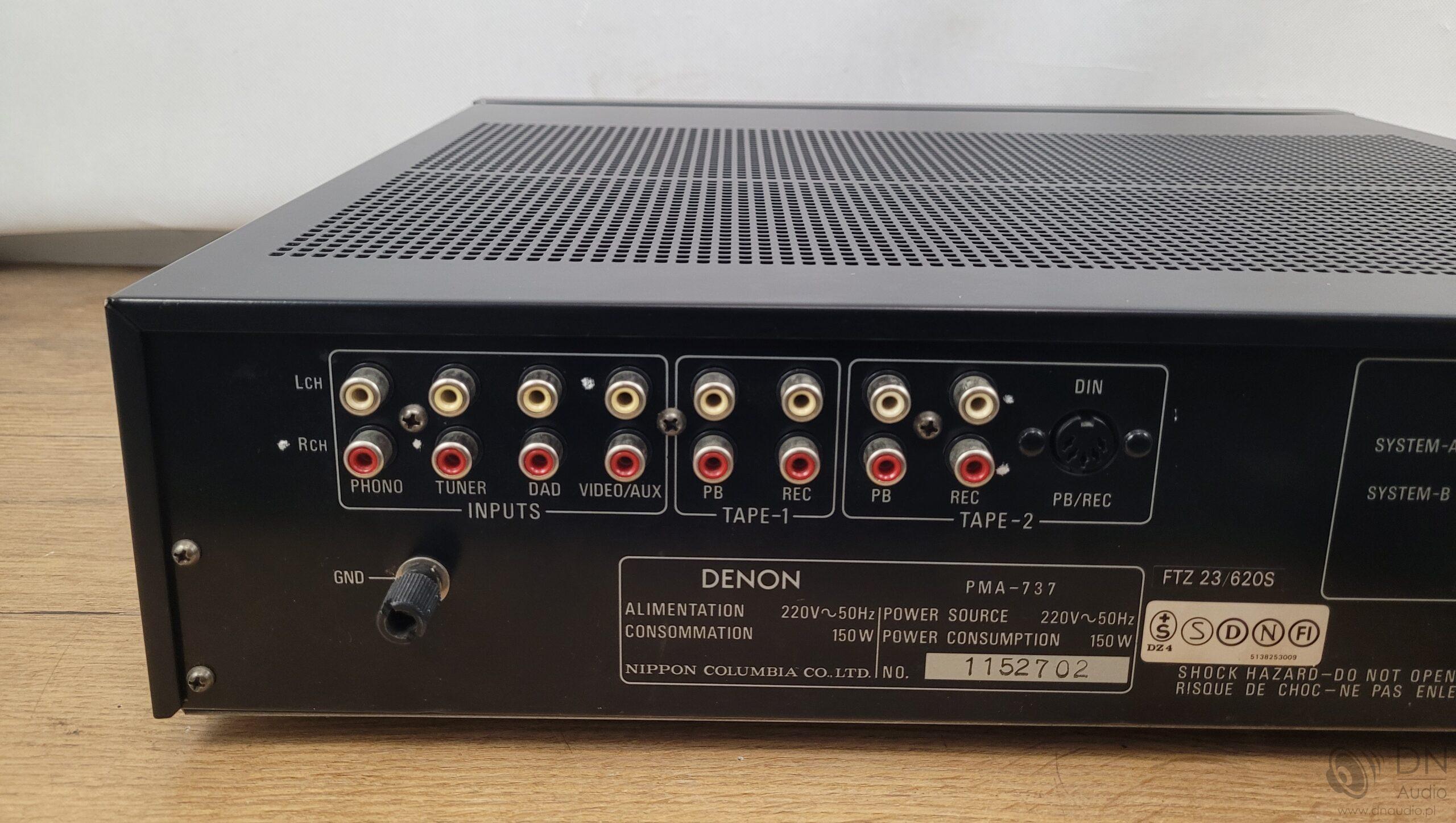 Denon PMA-737 - obrazek 9